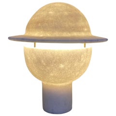 Lampe de table en marbre unique de Tom von Kaenel