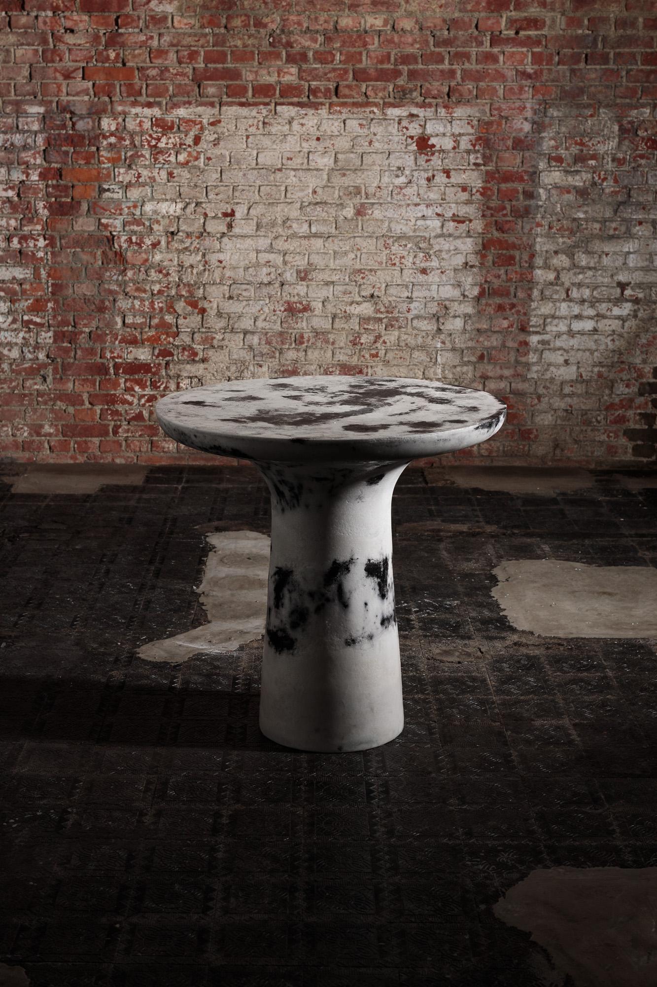 Composition Unique Marbled Salts Dining Table, Roxane Lahidji