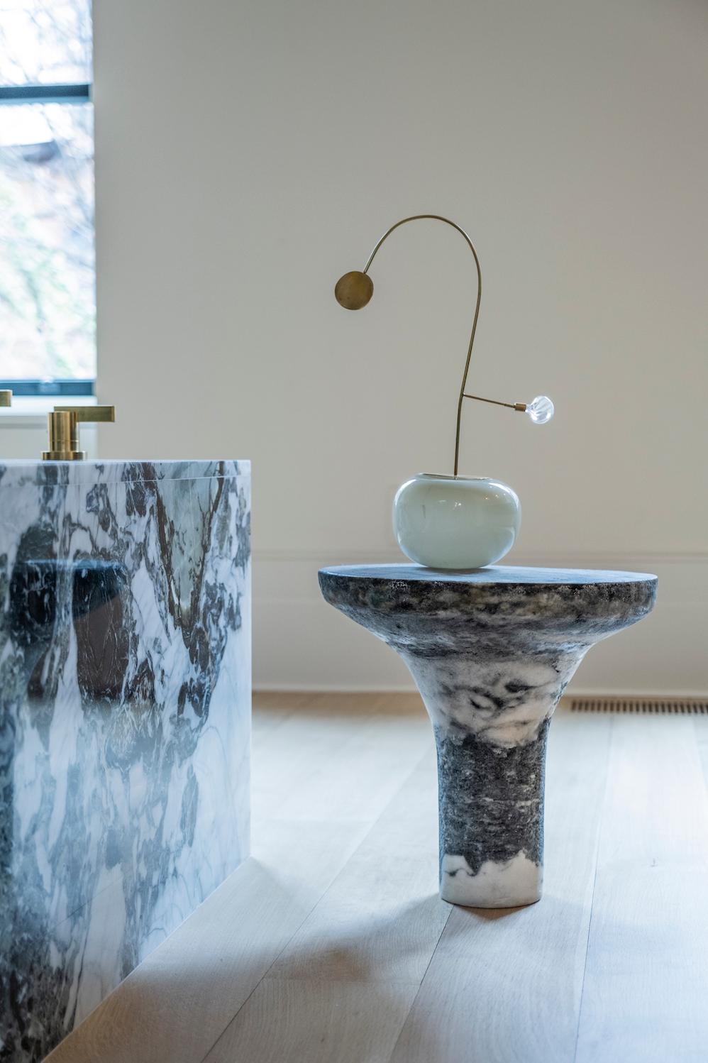 Table à sels unique par Roxane Lahidji en vente 12
