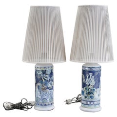 Unique Marian Zawadski for Tilgman pair of lamp Handmade Signed
