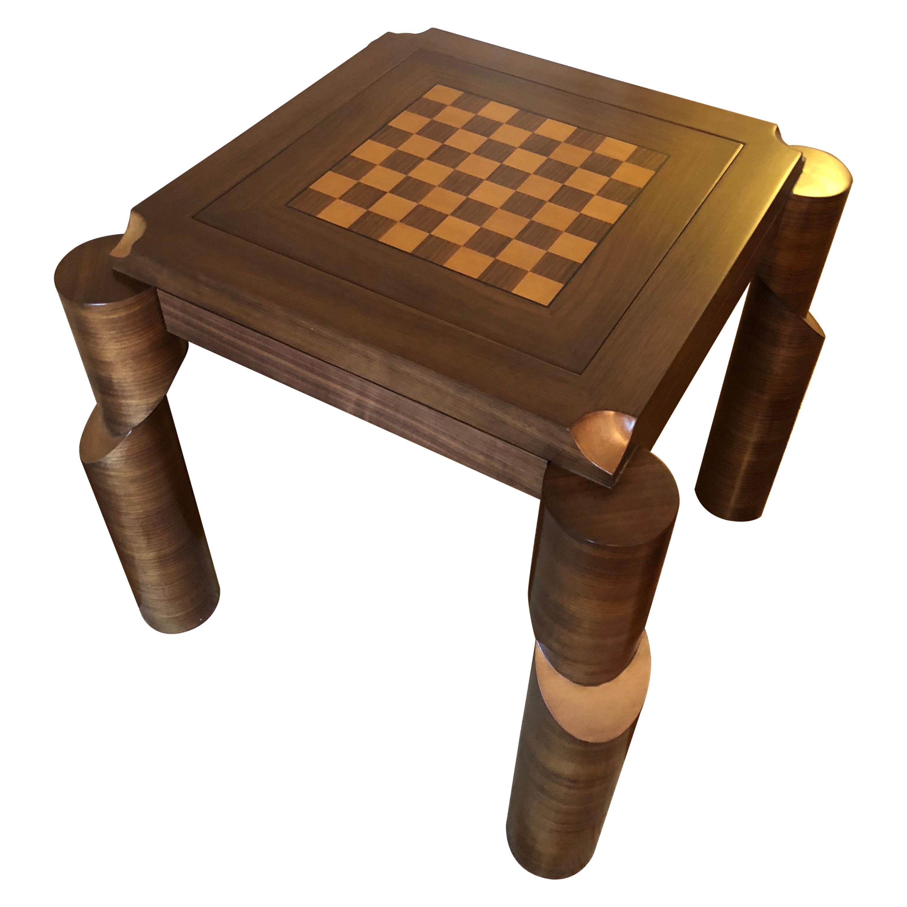 Unique Matte Grandmaster’s Game Table by Ekin Varon For Sale