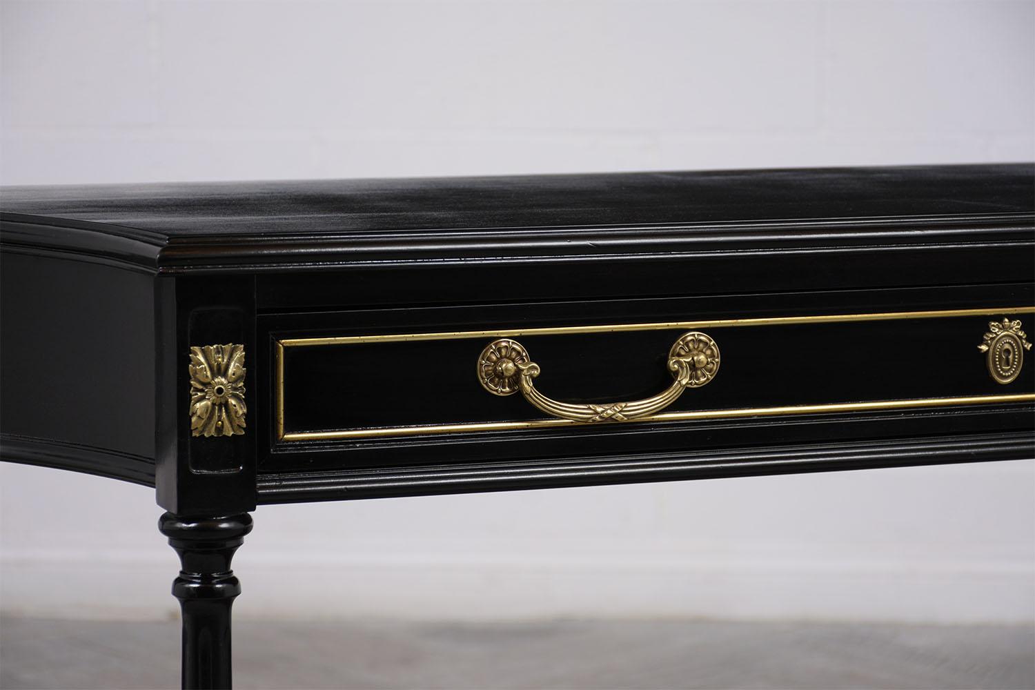 Unique Mid-20th Century Hollywood Regency-Style Console Table 1