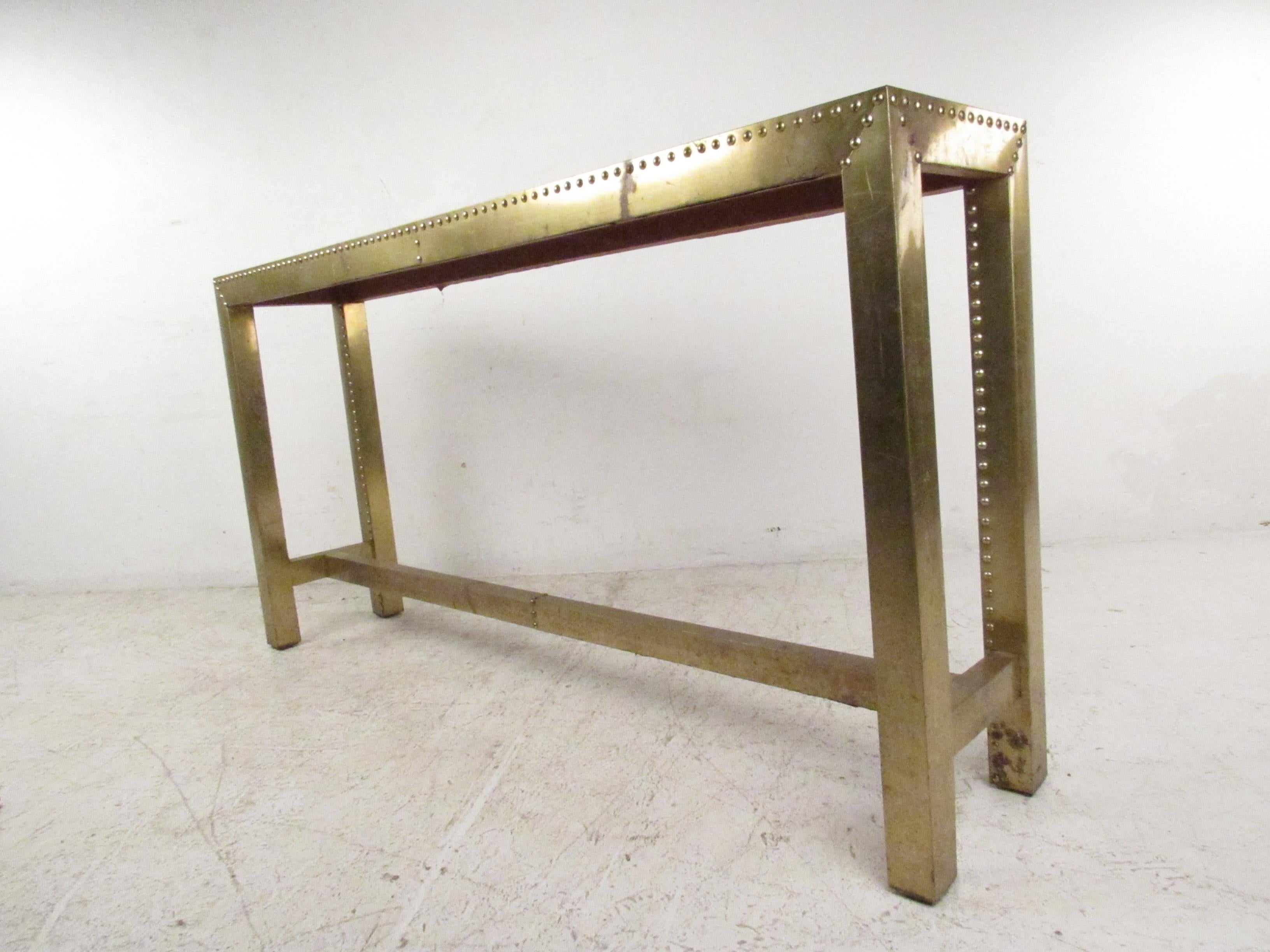 unique console table