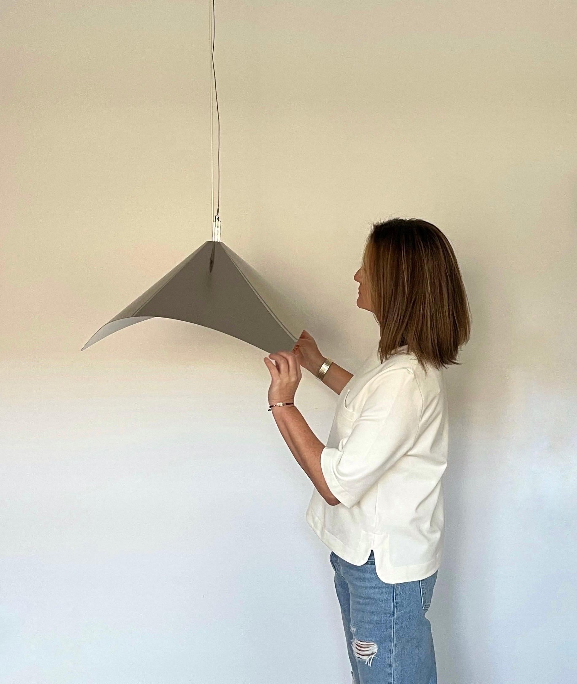 Lampadario unico di metà secolo di Leonardo Marelli per Estiluz, Barcellona, anni '78 in vendita 4