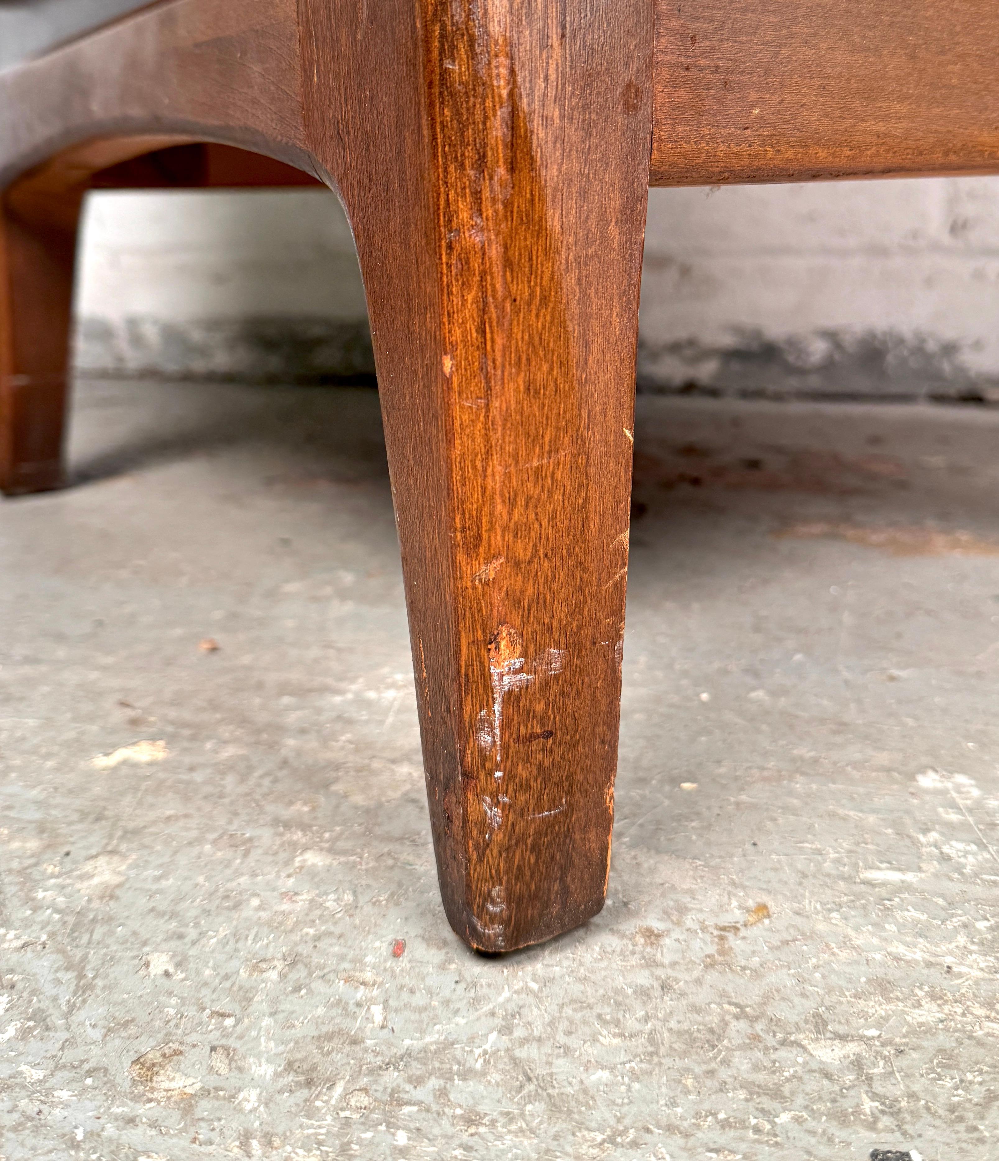 Unique Mid-Century Diamond Front Nightstands For Sale 8