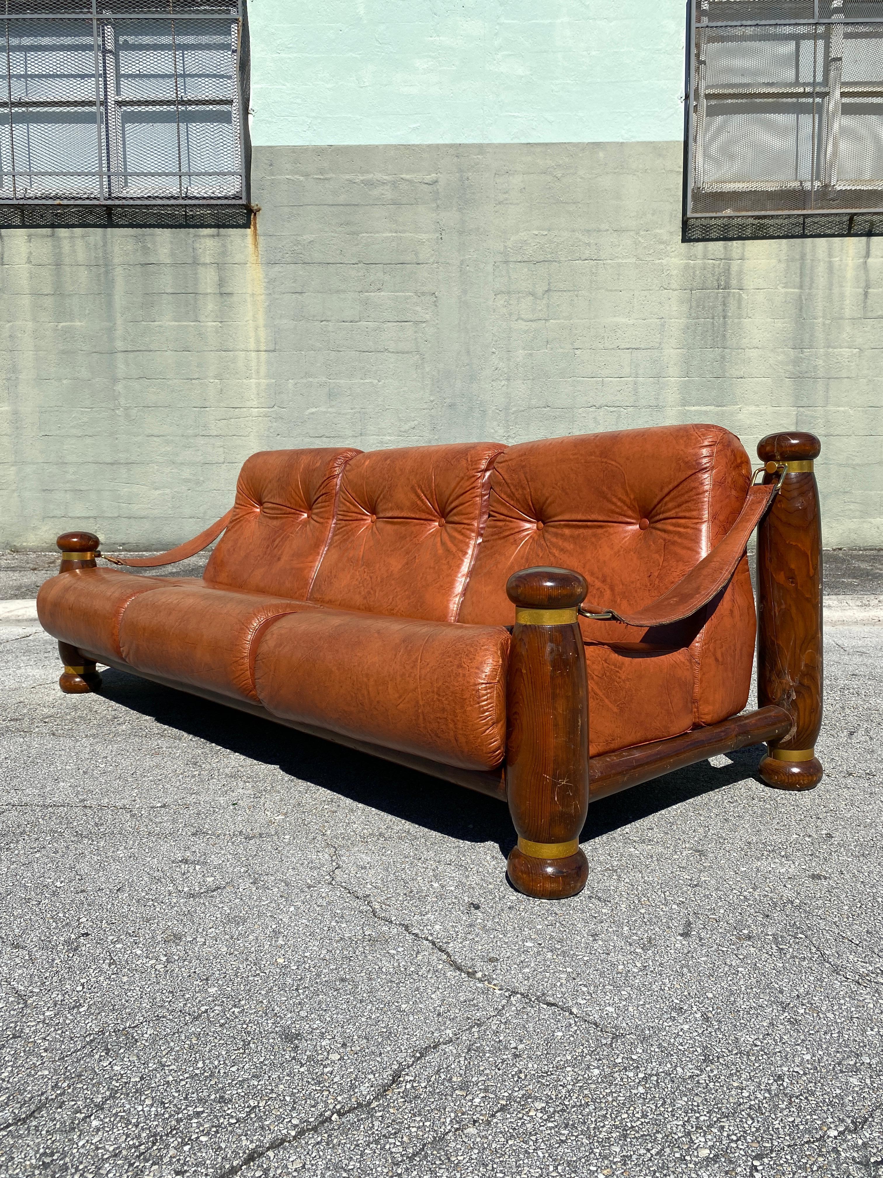 Mid-20th Century Unique Mid-Century Italian Sofa