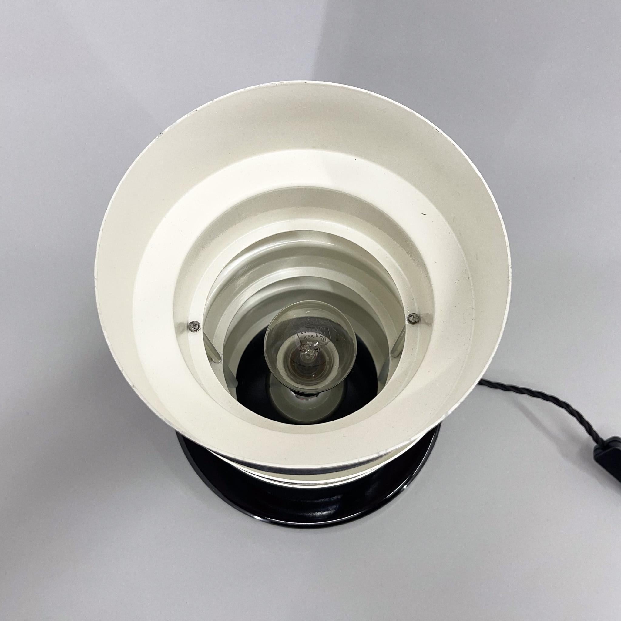 Unique Mid-Century Metal Table Lamp, Restored For Sale 4