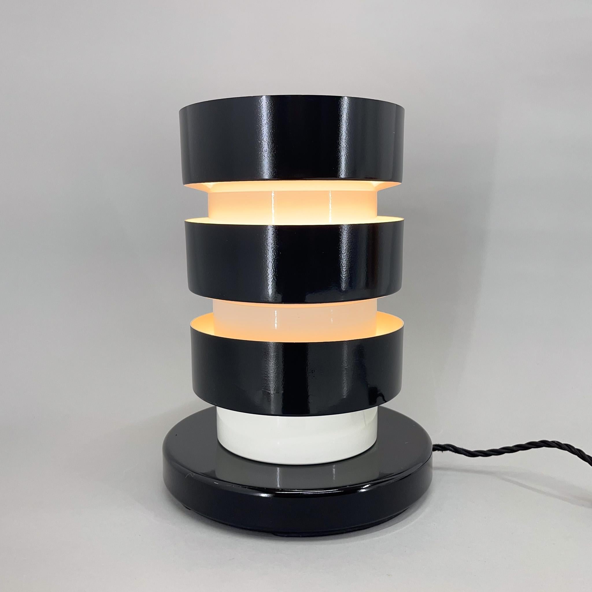 Unique Mid-Century Metal Table Lamp, Restored For Sale 5