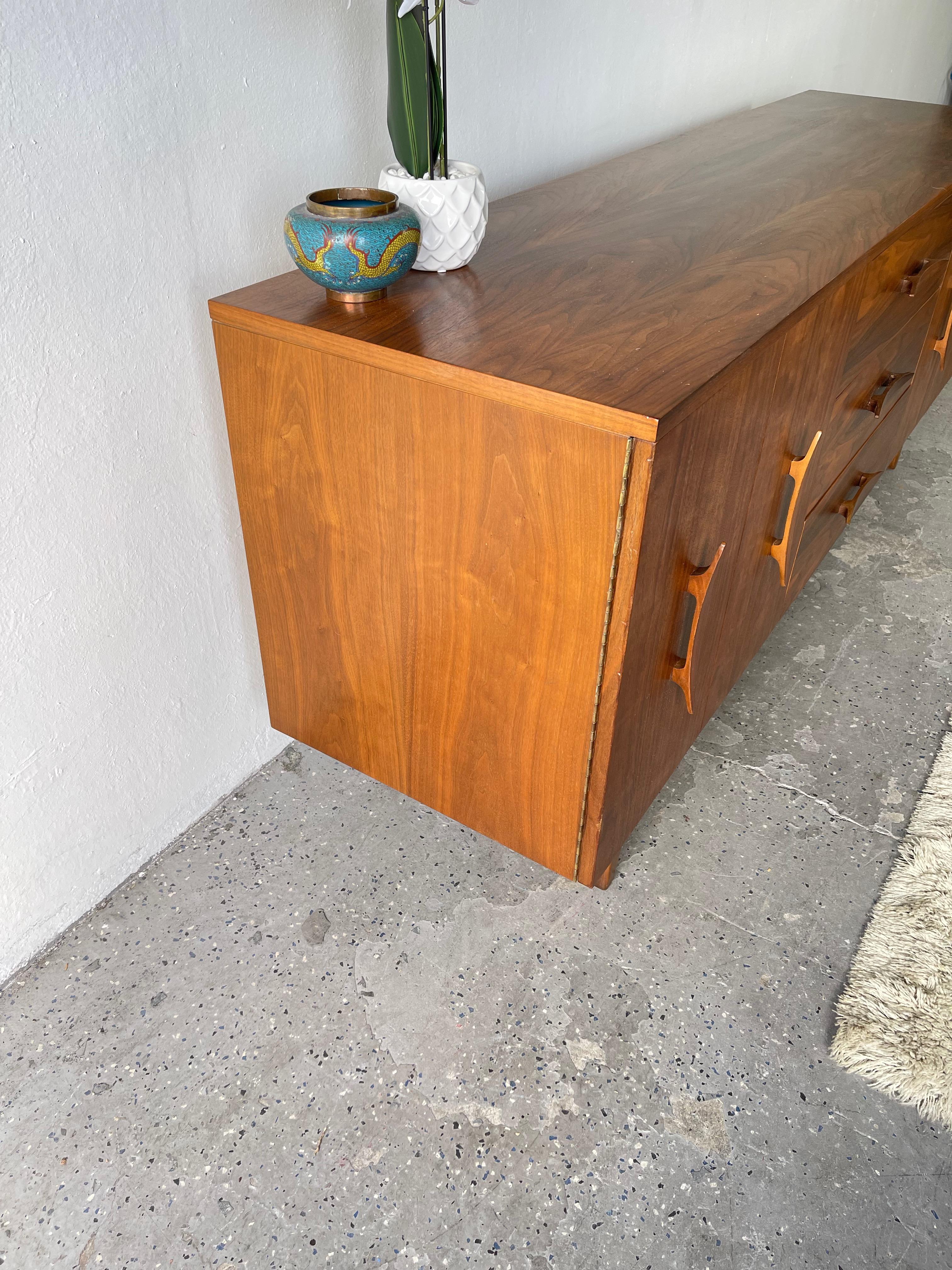 North American Unique Mid-Century Modern Credenza / Dresser