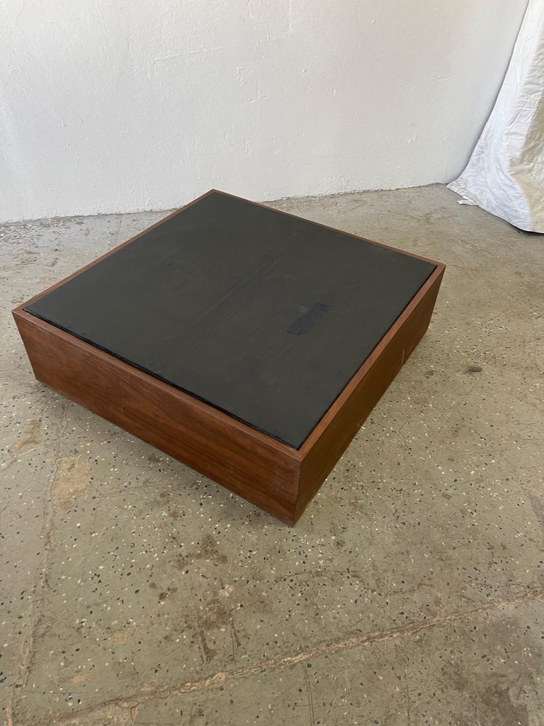 Unique Mid Century Modern Milo Baughman Era Four Piece Sectional Sofa Set For Sale 7