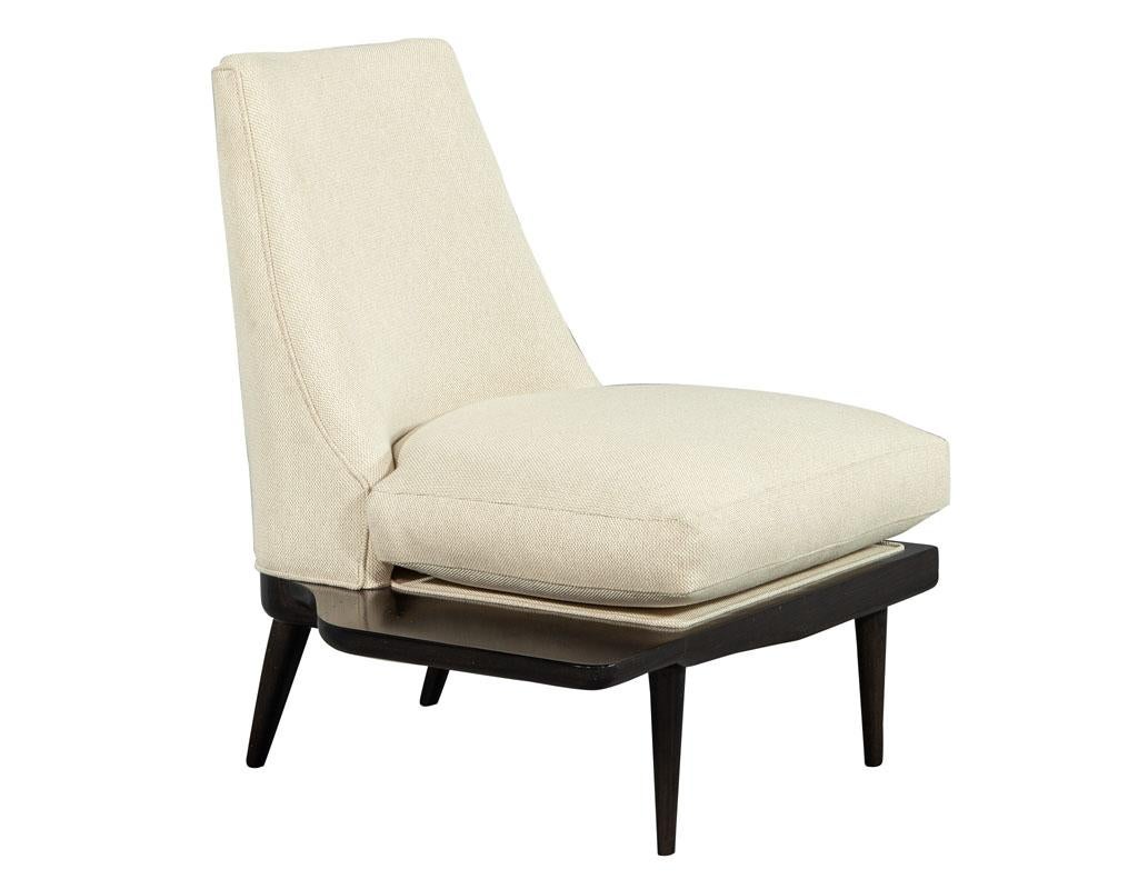 American Unique Mid-Century Modern Parlor Drinking Lounge Chairs