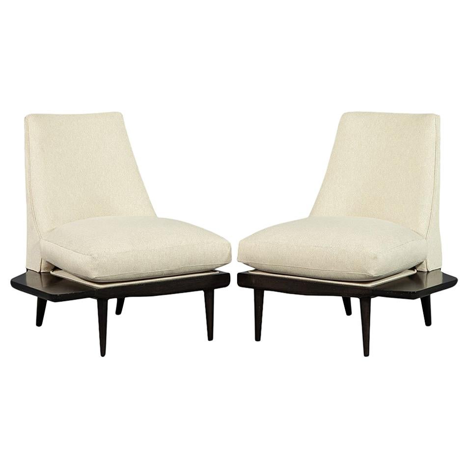 Unique Mid-Century Modern Parlor Drinking Lounge Chairs