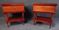Unique Mid-Century Modern Side Tables