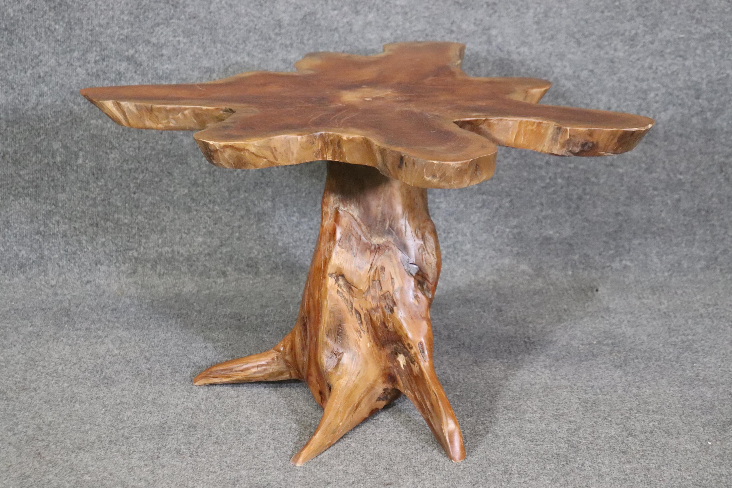 Mid-Century Modern Unique Mid Century Modern Tree Root Form Coffee Table