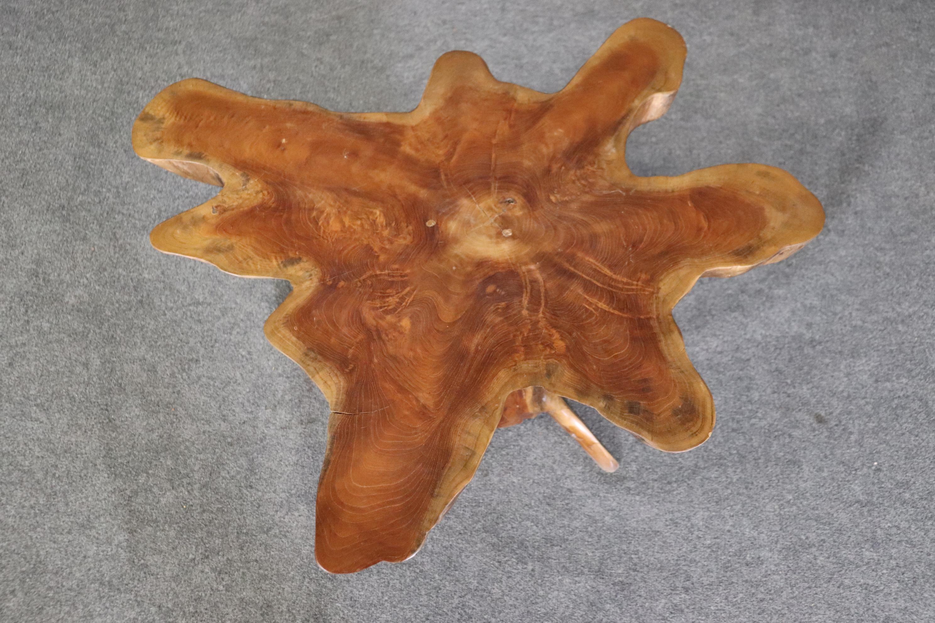Mid-20th Century Unique Mid Century Modern Tree Root Form Coffee Table