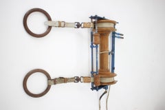 Unique Mid Century Sport Gymnastic Rings, Around 1960s / Czechoslovakia