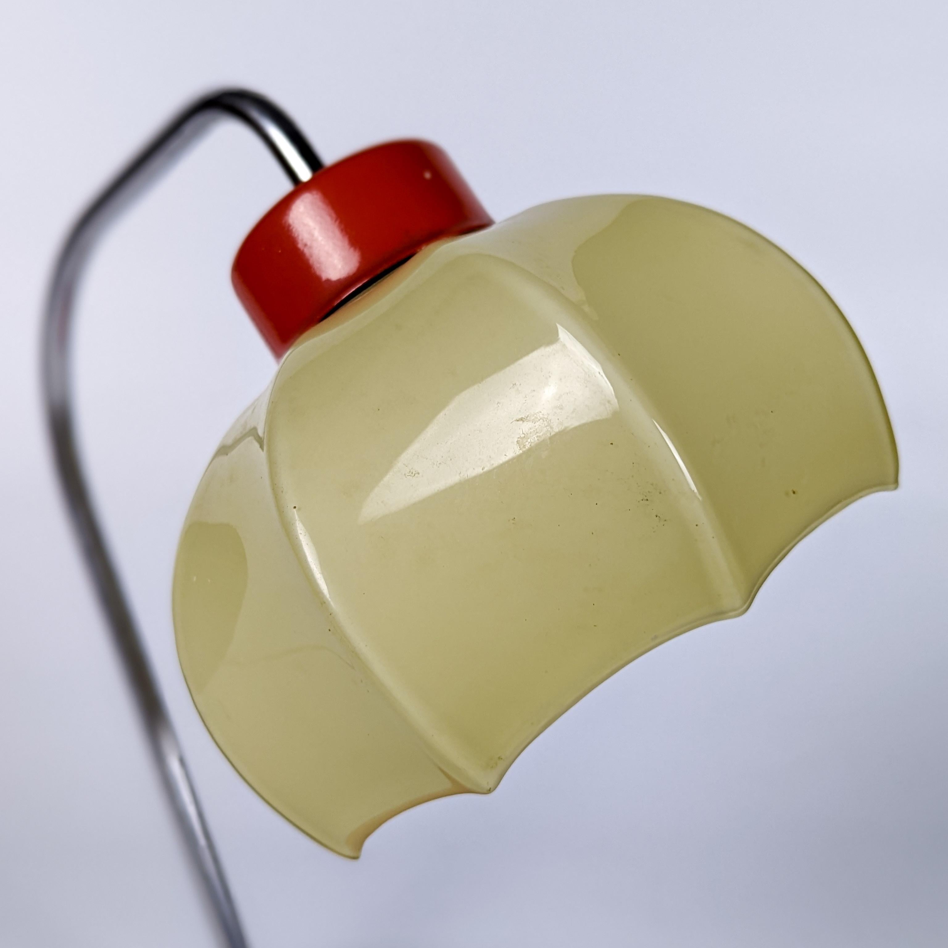 Unique Mid Century Table Lamp from Lidokov For Sale 2
