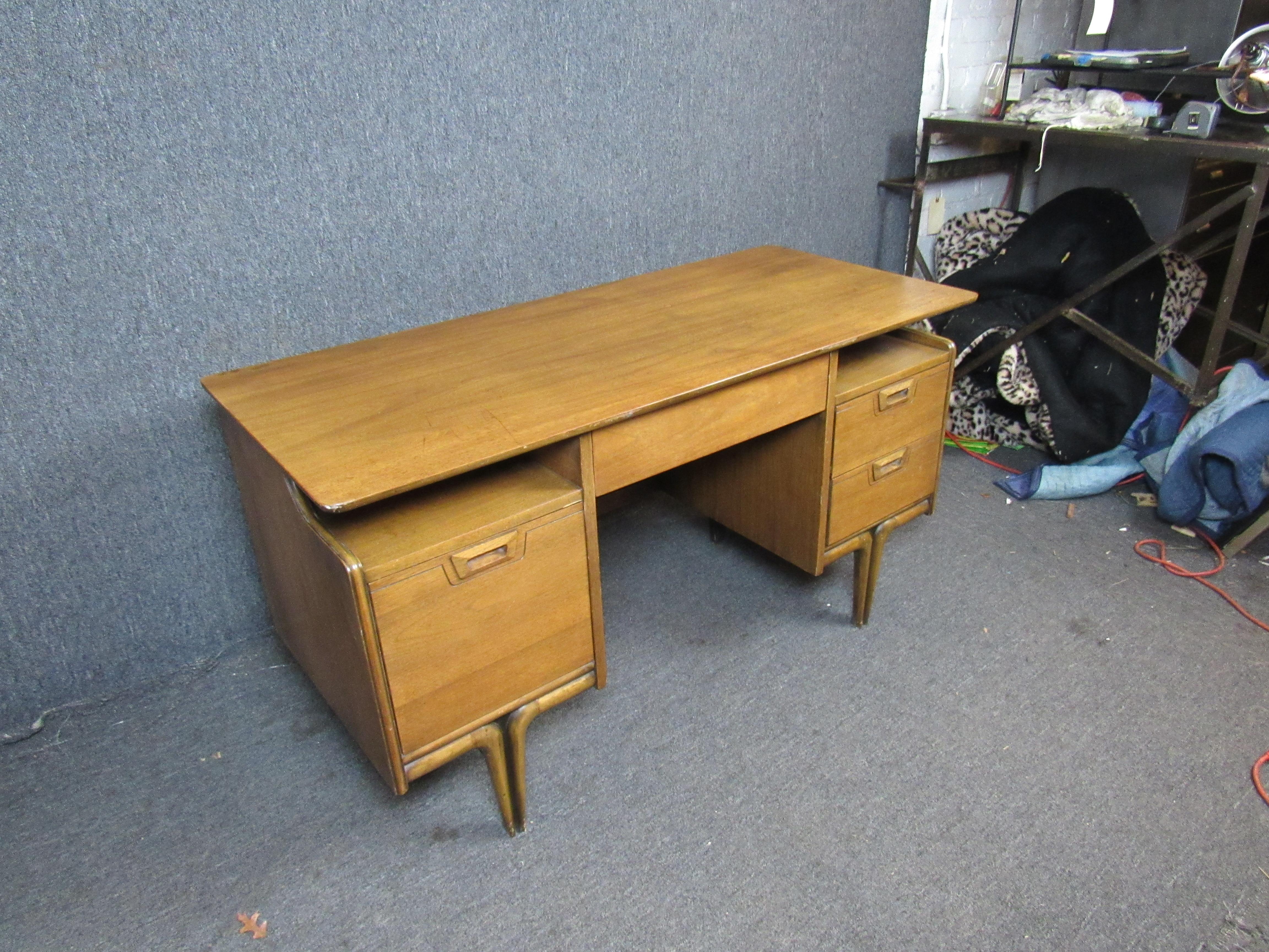 mid century vintage desk