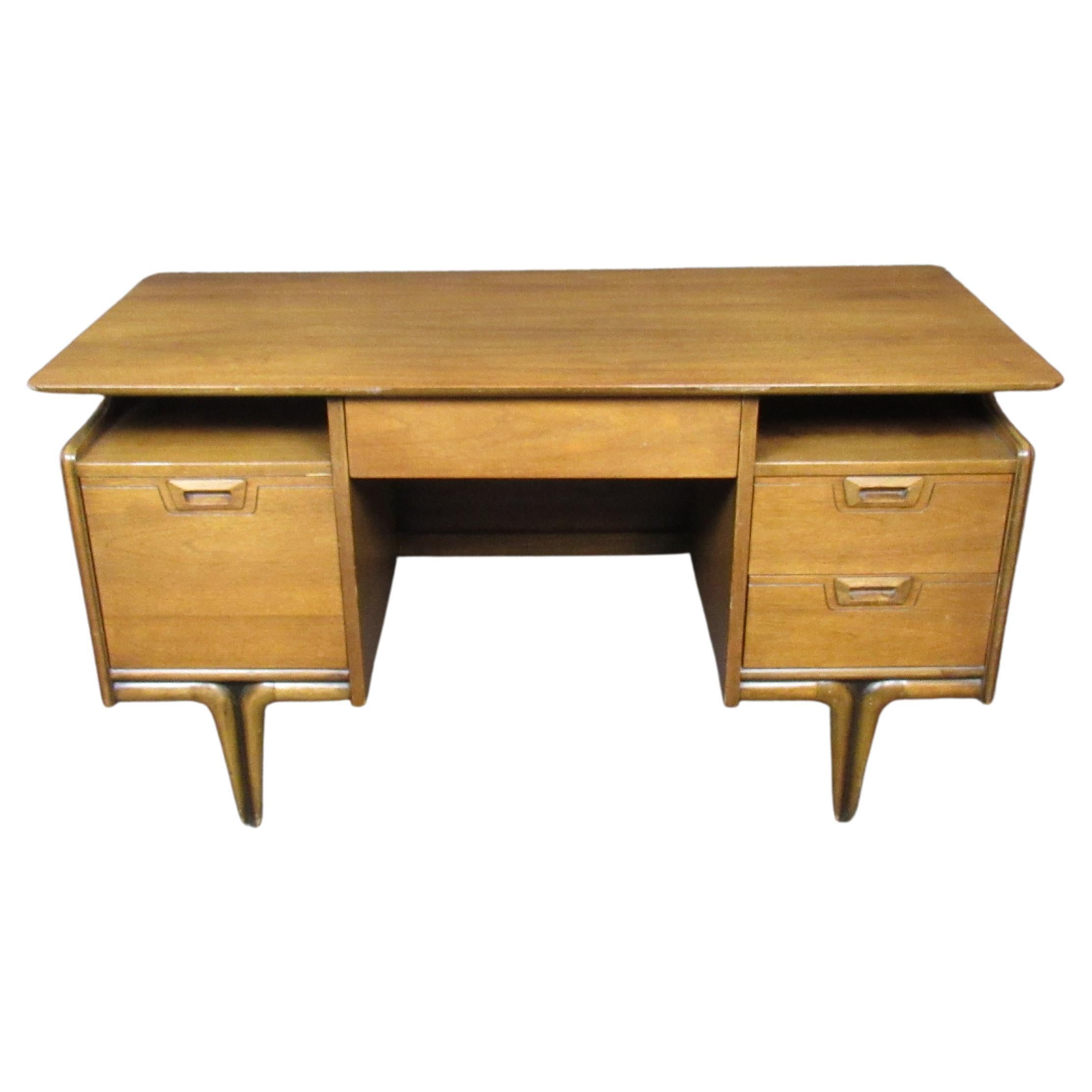 Unique MidCentury Vintage Desk For Sale at 1stDibs vintage desks for