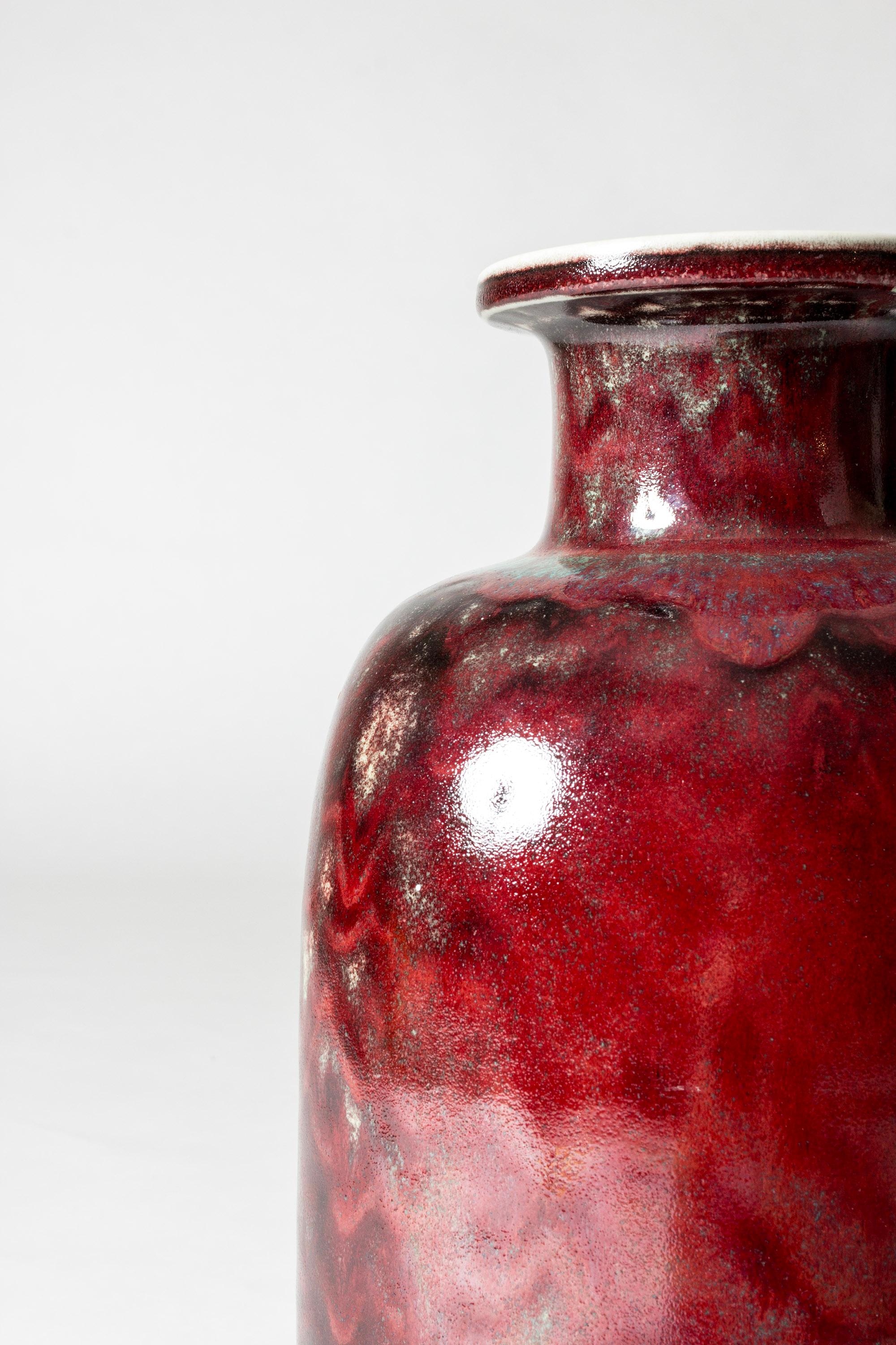 Vaso da terra unico del Medioevo di Stig Lindberg, Gustavsberg, Svezia, anni '60 in vendita 3