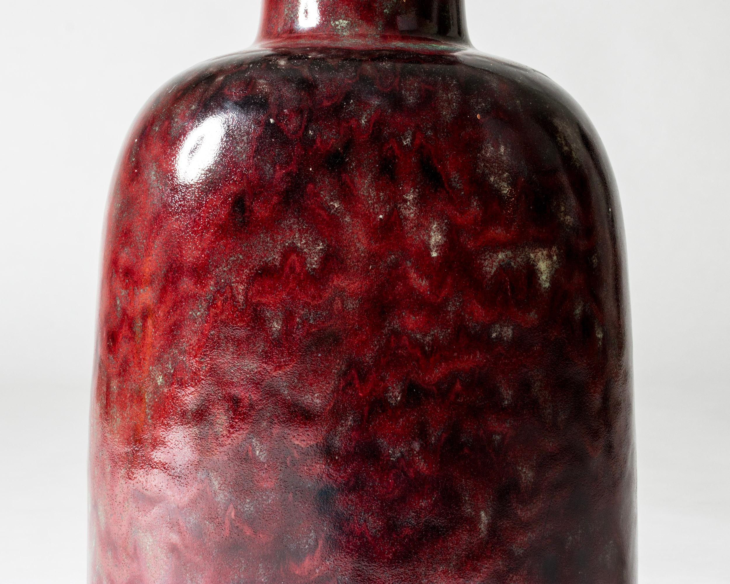 Vaso da terra unico del Medioevo di Stig Lindberg, Gustavsberg, Svezia, anni '60 in vendita 1
