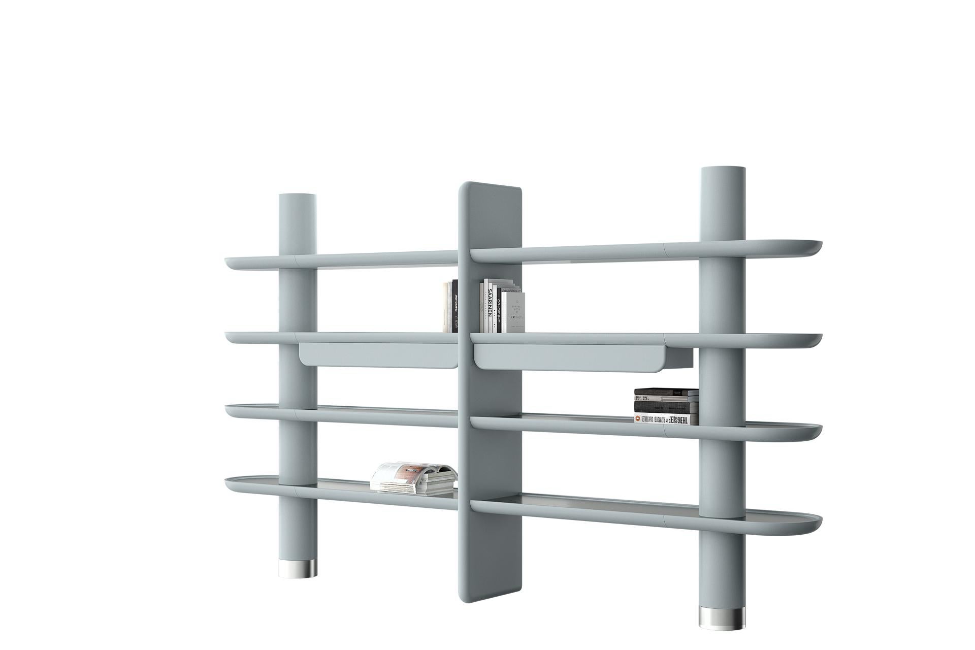 Post-Modern Unique, Mina Int 3 Modular Library Wall Units by Ultramobili For Sale