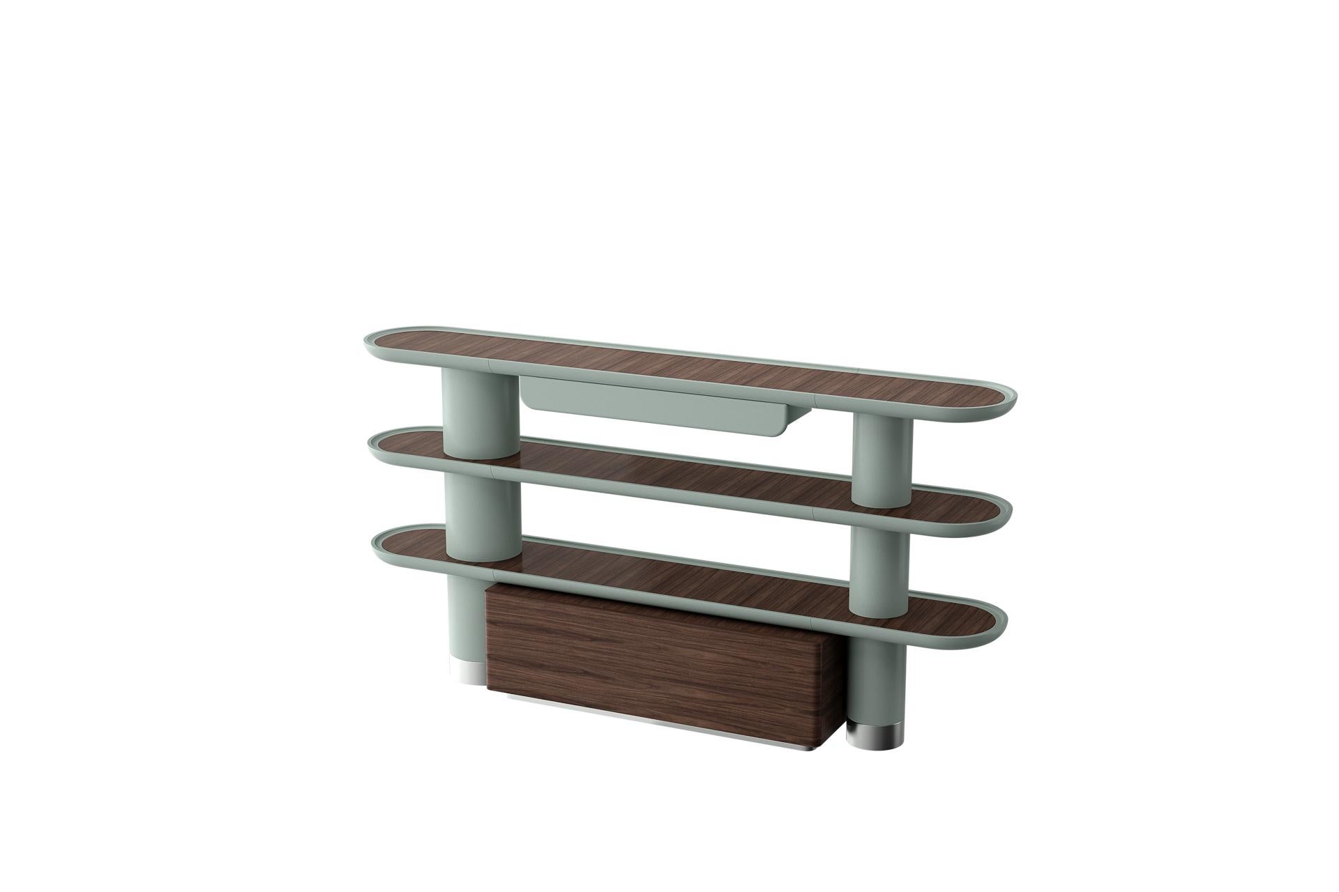 Italian Unique, Mina Int 4 Modular Library Wall Units by Ultramobili For Sale