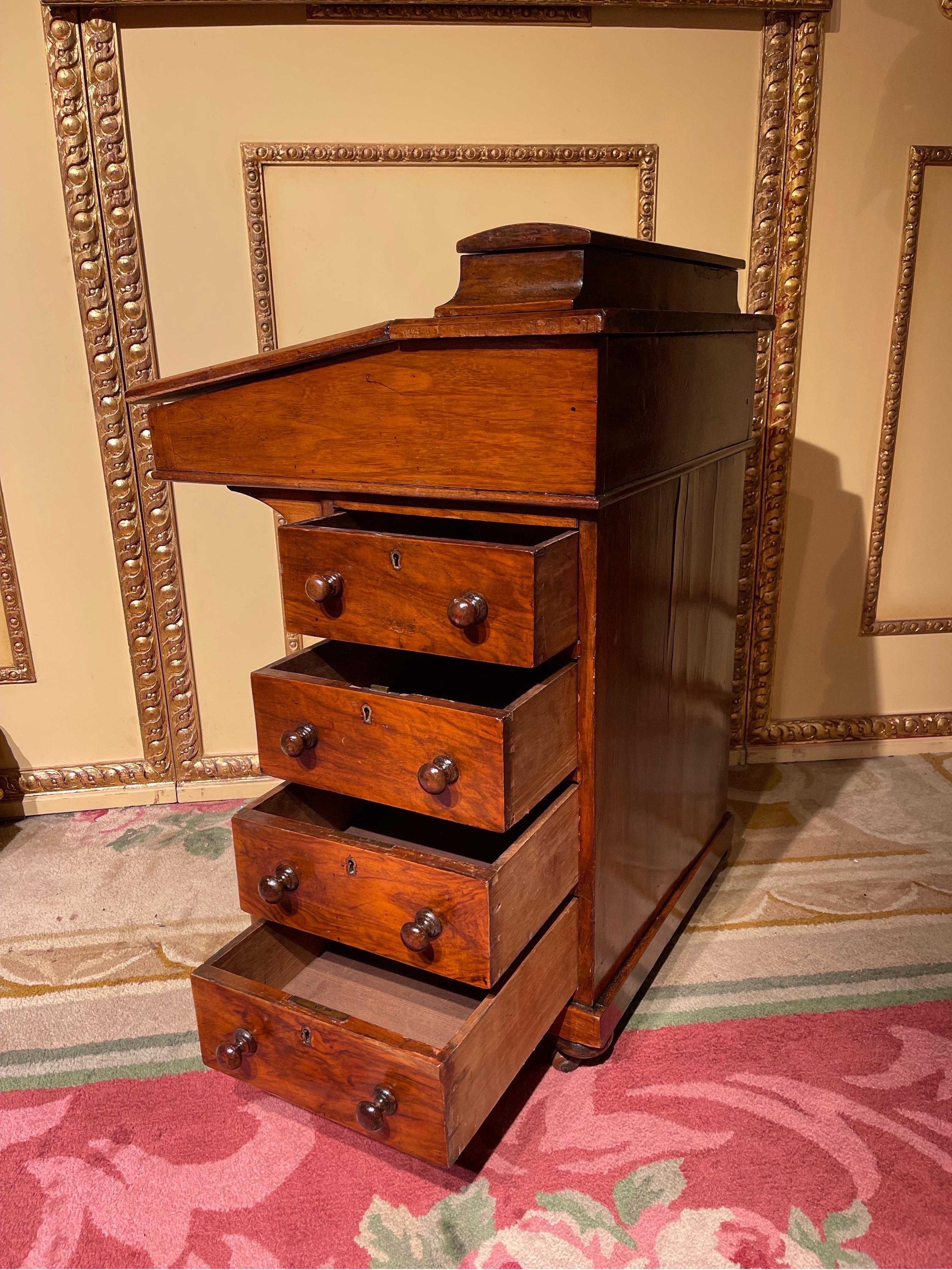 Unique Mini Desk/Lady's Desk, England 1890 For Sale 4