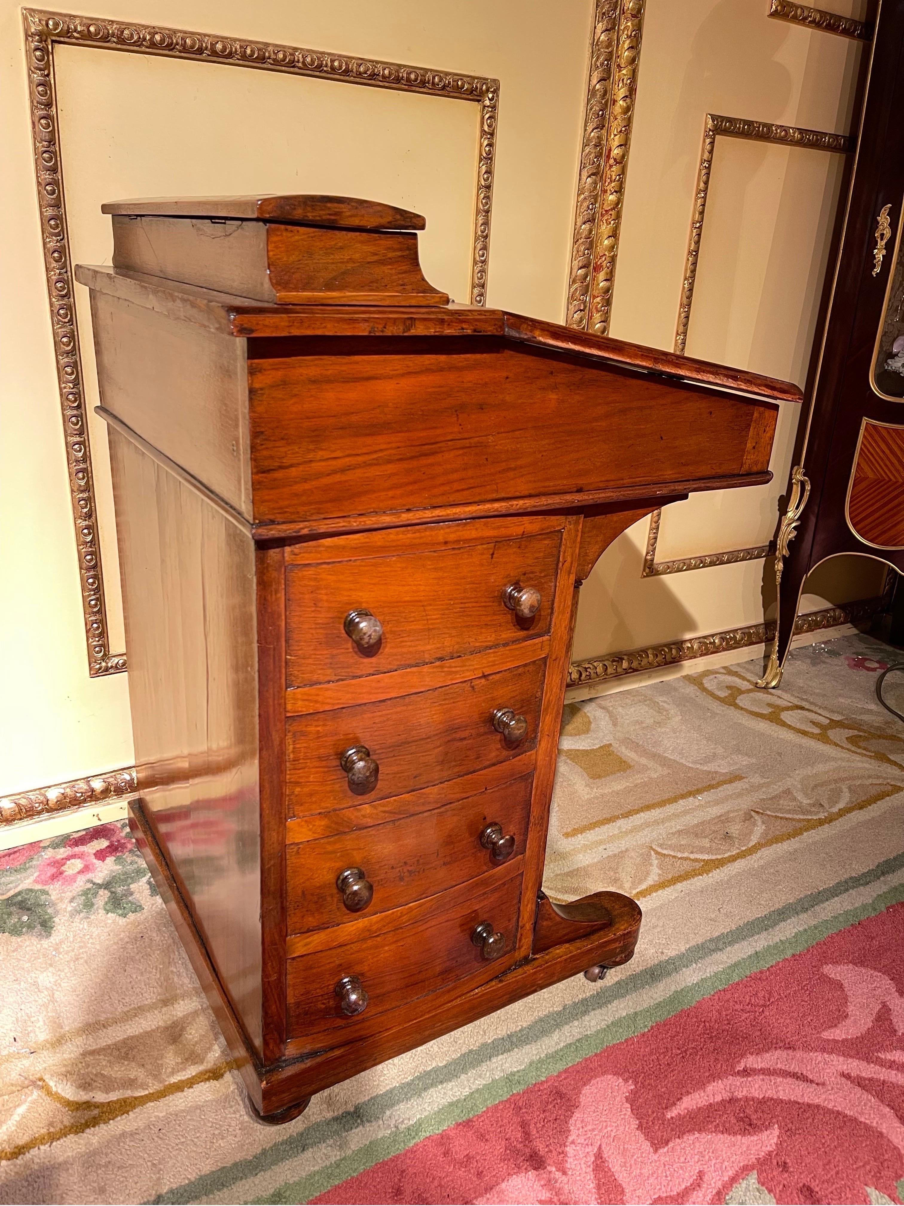 20th Century Unique Mini Desk/Lady's Desk, England 1890 For Sale