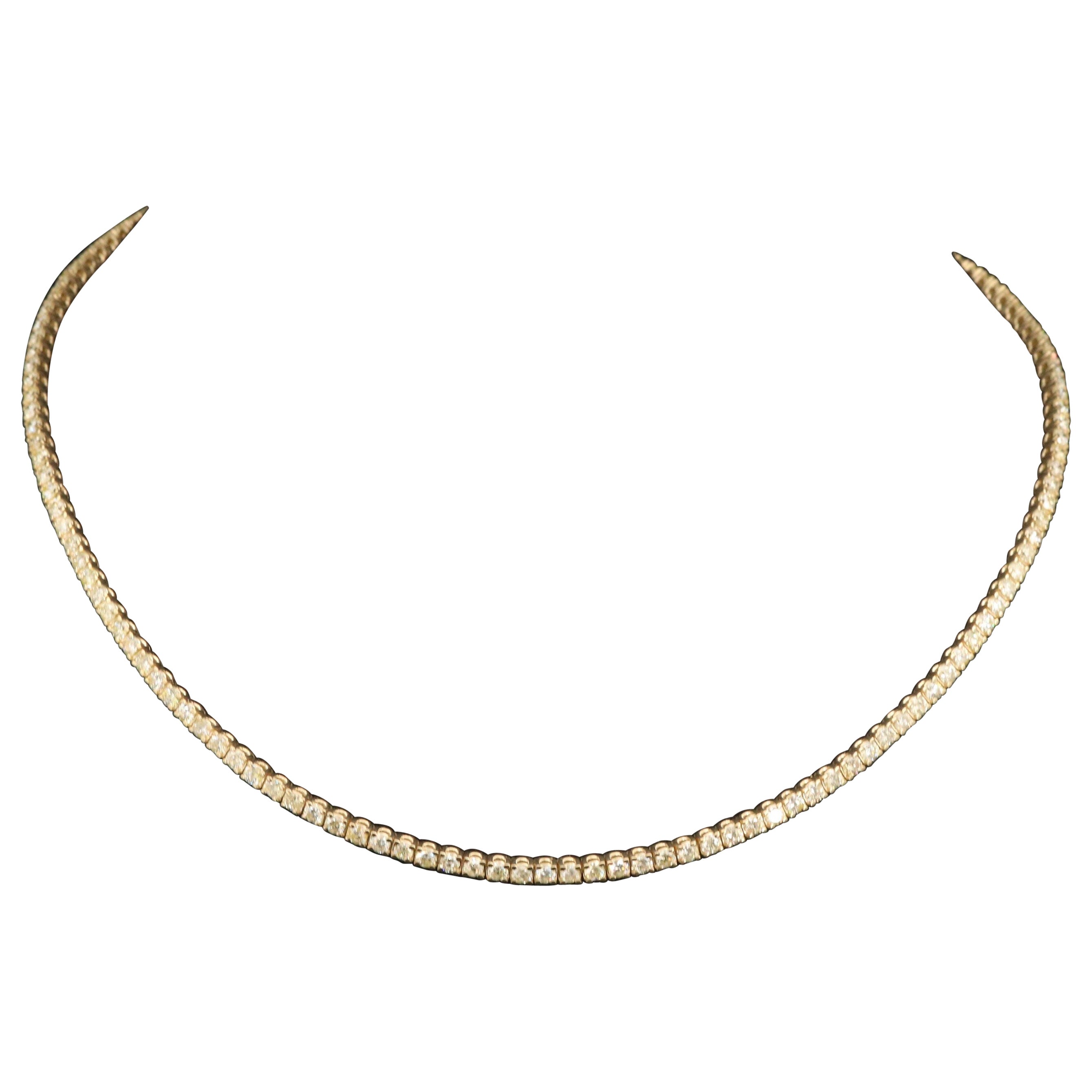 Unique Minimalist Emerald Diamonds Necklace, Minimalist Diamond Bridal Necklace For Sale