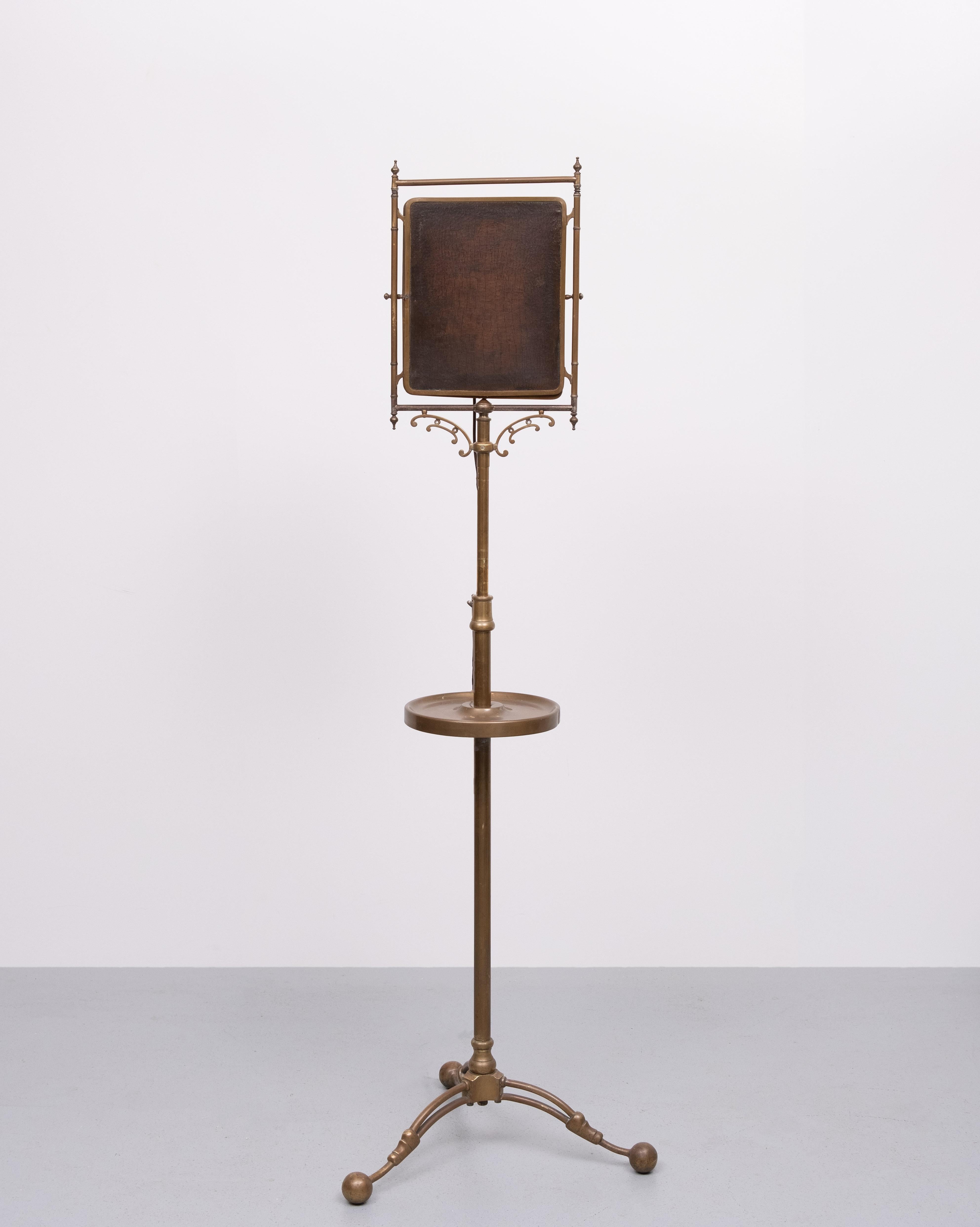 Unique  Mirophar Brot triptych standing mirror Art Deco, circa 1920 For Sale 2