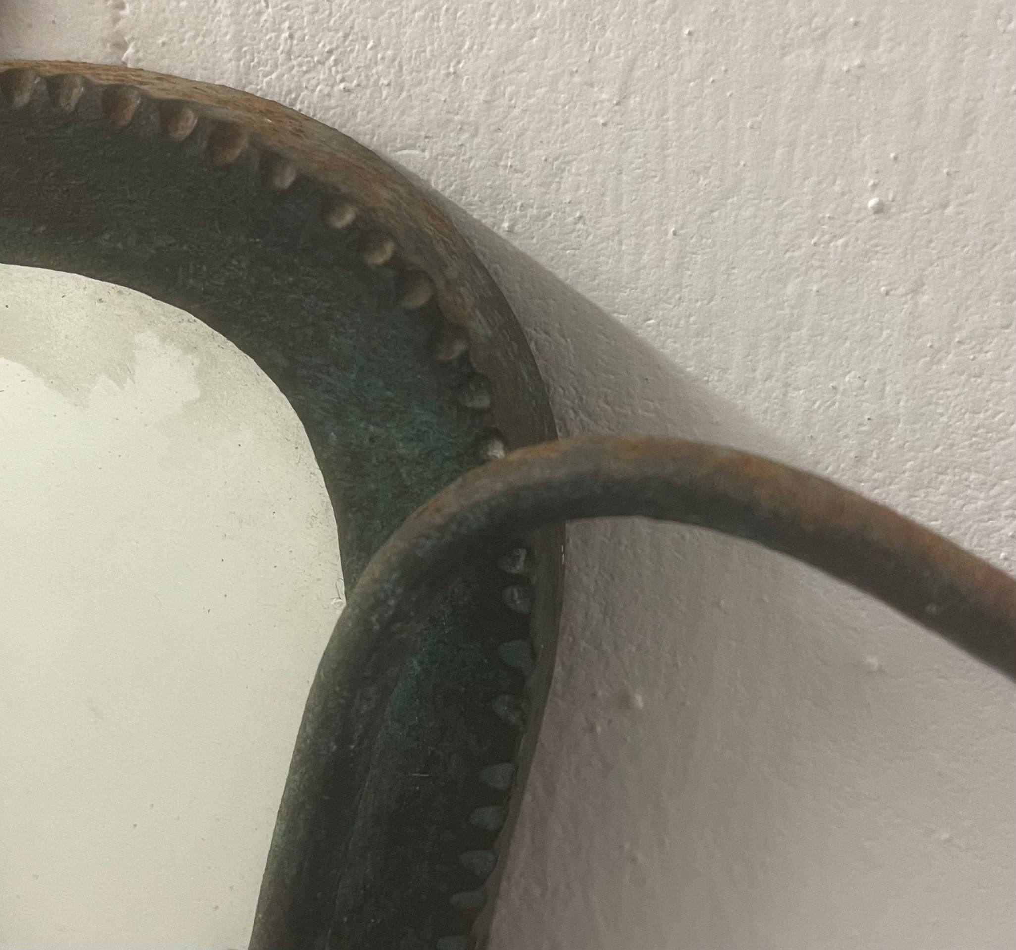 Unique Mirror by italien artist Antonio D'Andrea For Sale 7