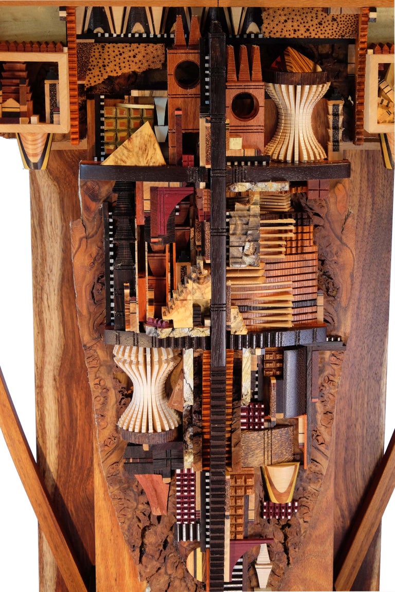 Unique Mix-Wood Console Table/Entryway Table/Hallway Table by Po Shun