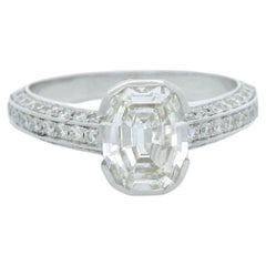 Unique Modern 1.18 Carats diamond ring