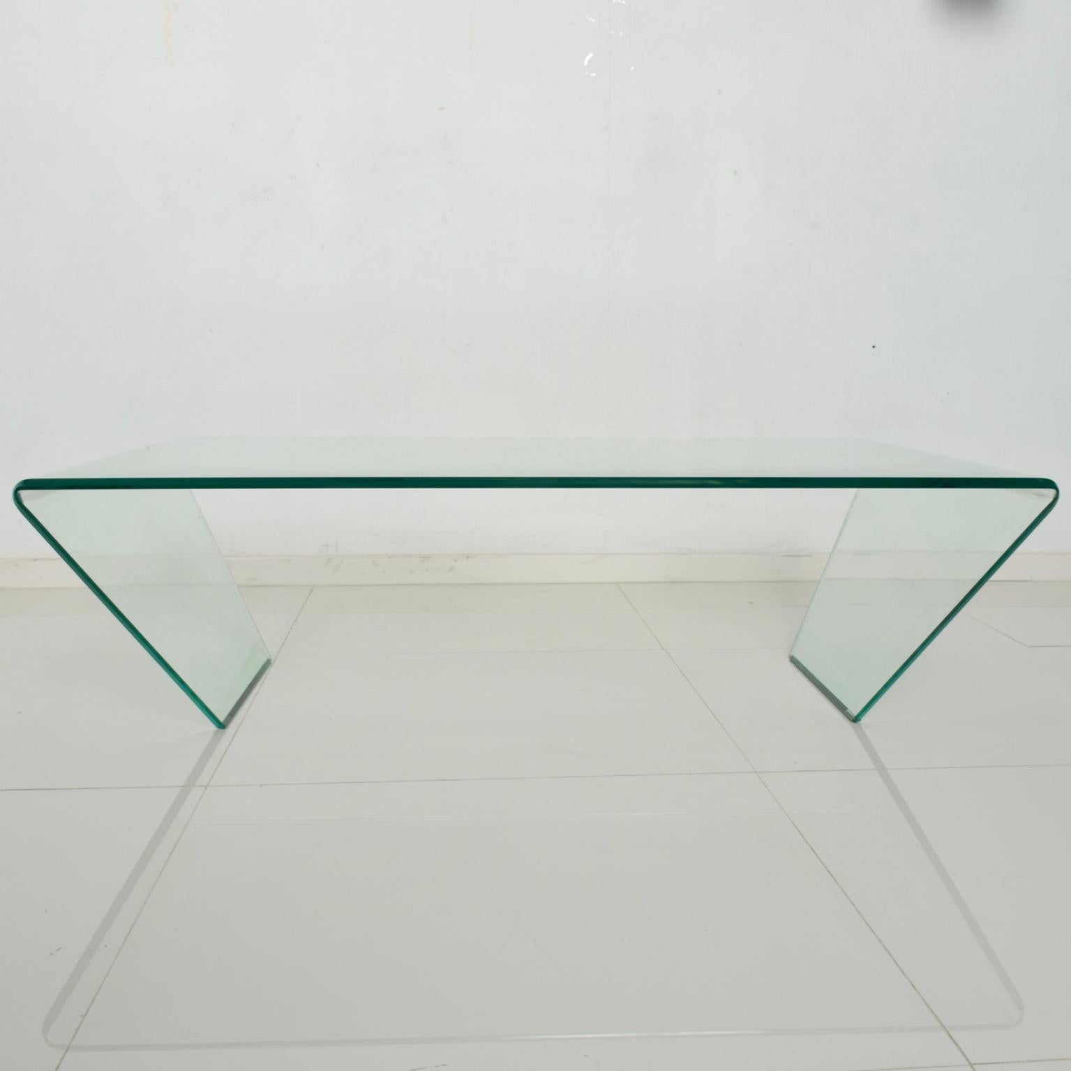 angled glass coffee table
