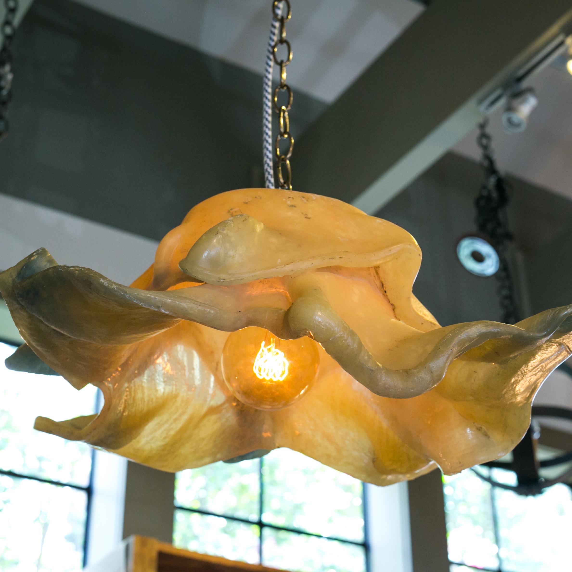 Unique Modern Fiberglass Pendant Light 6