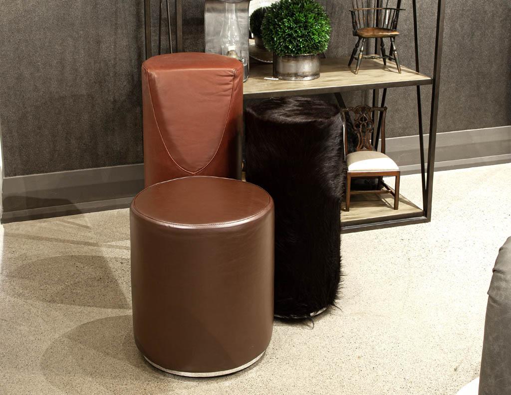 Unique Modern Pillar Accent Chair by Bruno Rainaldi For Sale 6