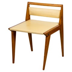 Unique Italian Modernist Angled Chair