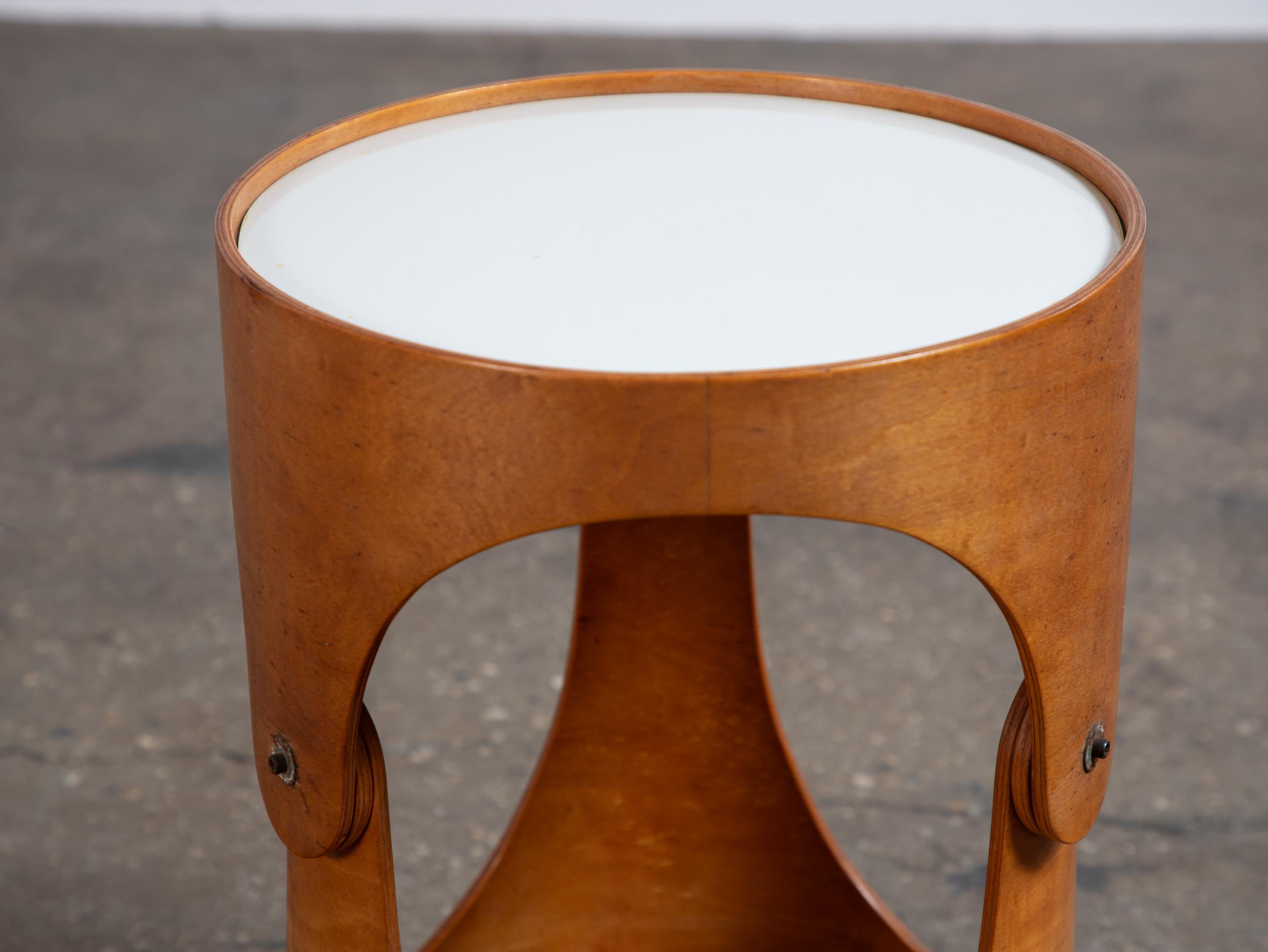 20th Century Unique Modernist Leandre Poisson Side Table For Sale