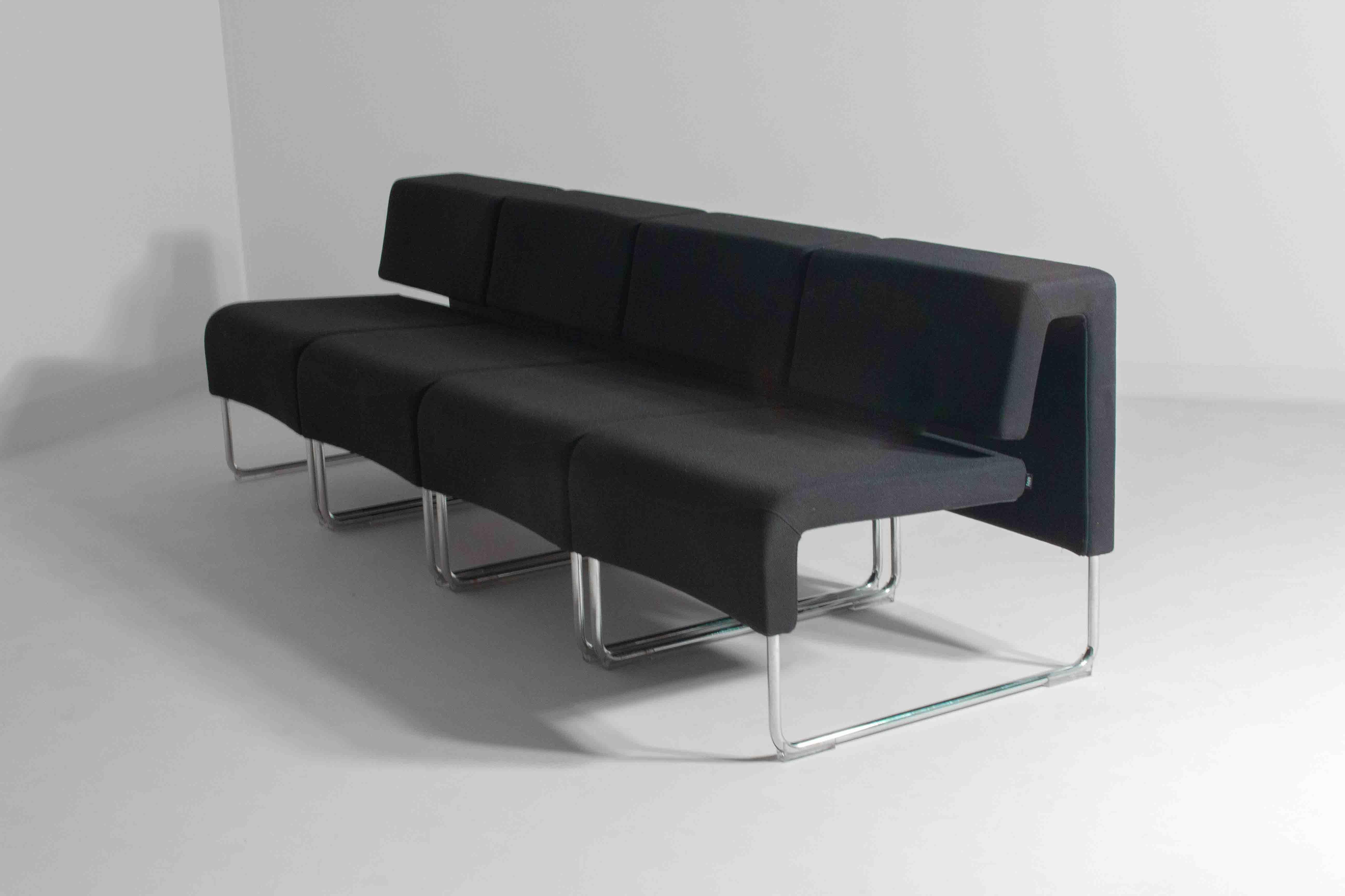 Einzigartiges modulares Fiorenzo Dorigo-Sofa-Set, Italien 2000er Jahre im Zustand „Gut“ im Angebot in Antwerpen, VAN