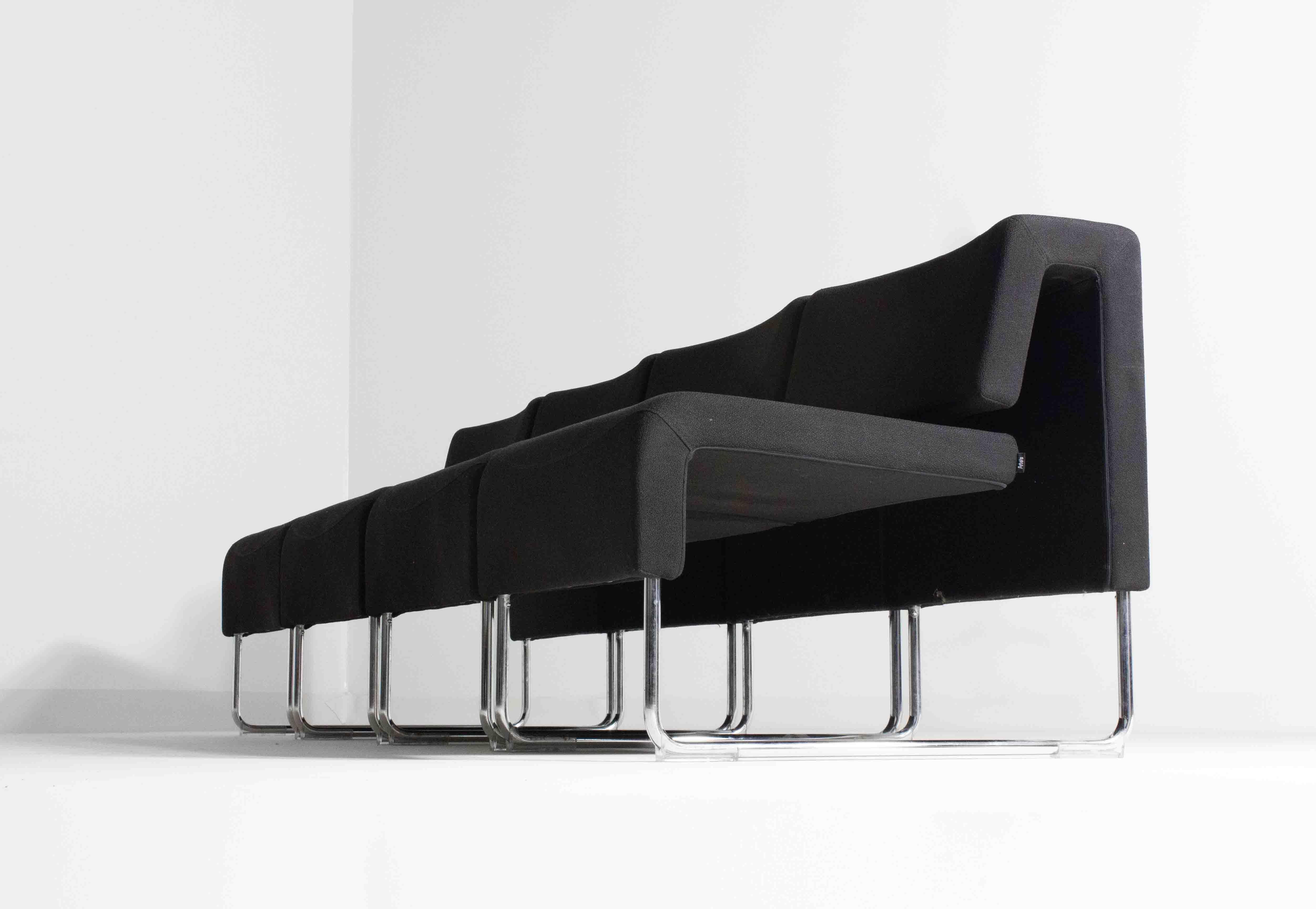 Einzigartiges modulares Fiorenzo Dorigo-Sofa-Set, Italien 2000er Jahre (21. Jahrhundert und zeitgenössisch) im Angebot
