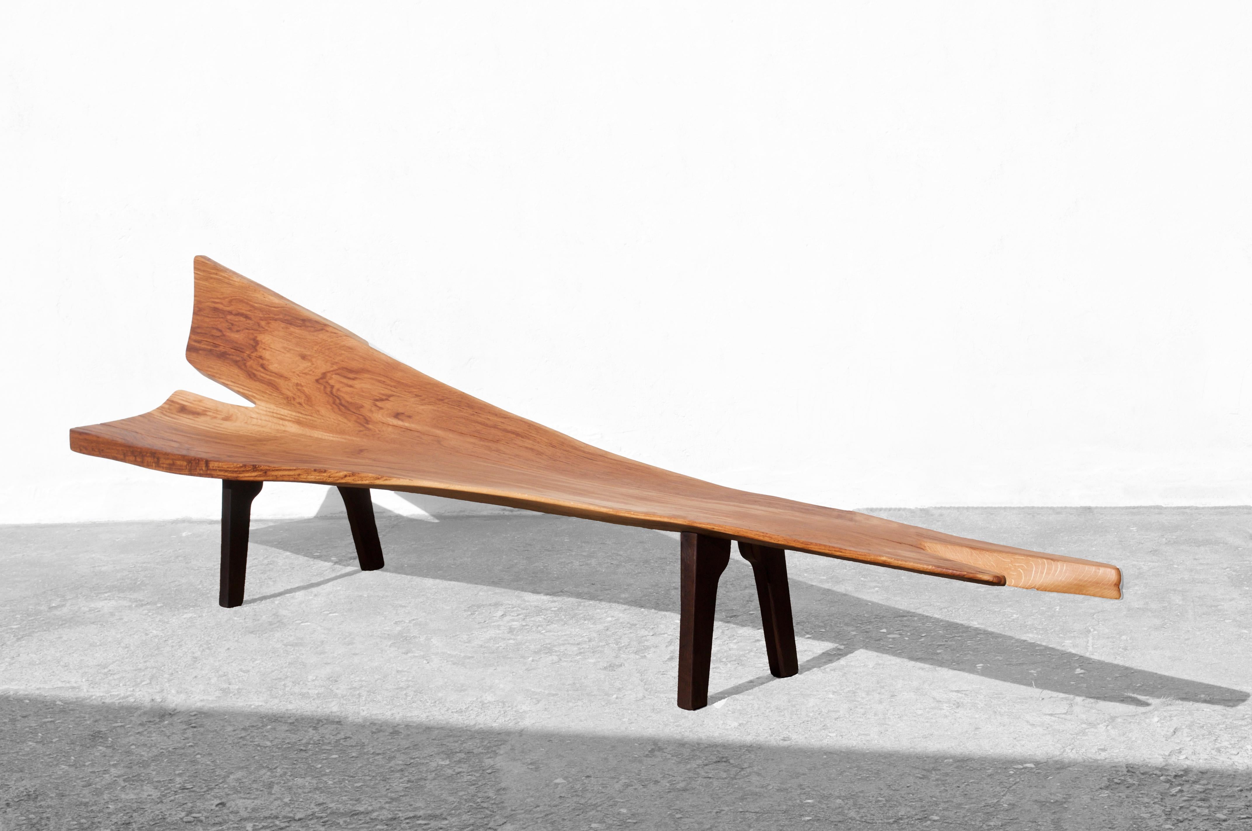 Unique Monumental Bench Sculpted by Jörg Pietschmann For Sale 3