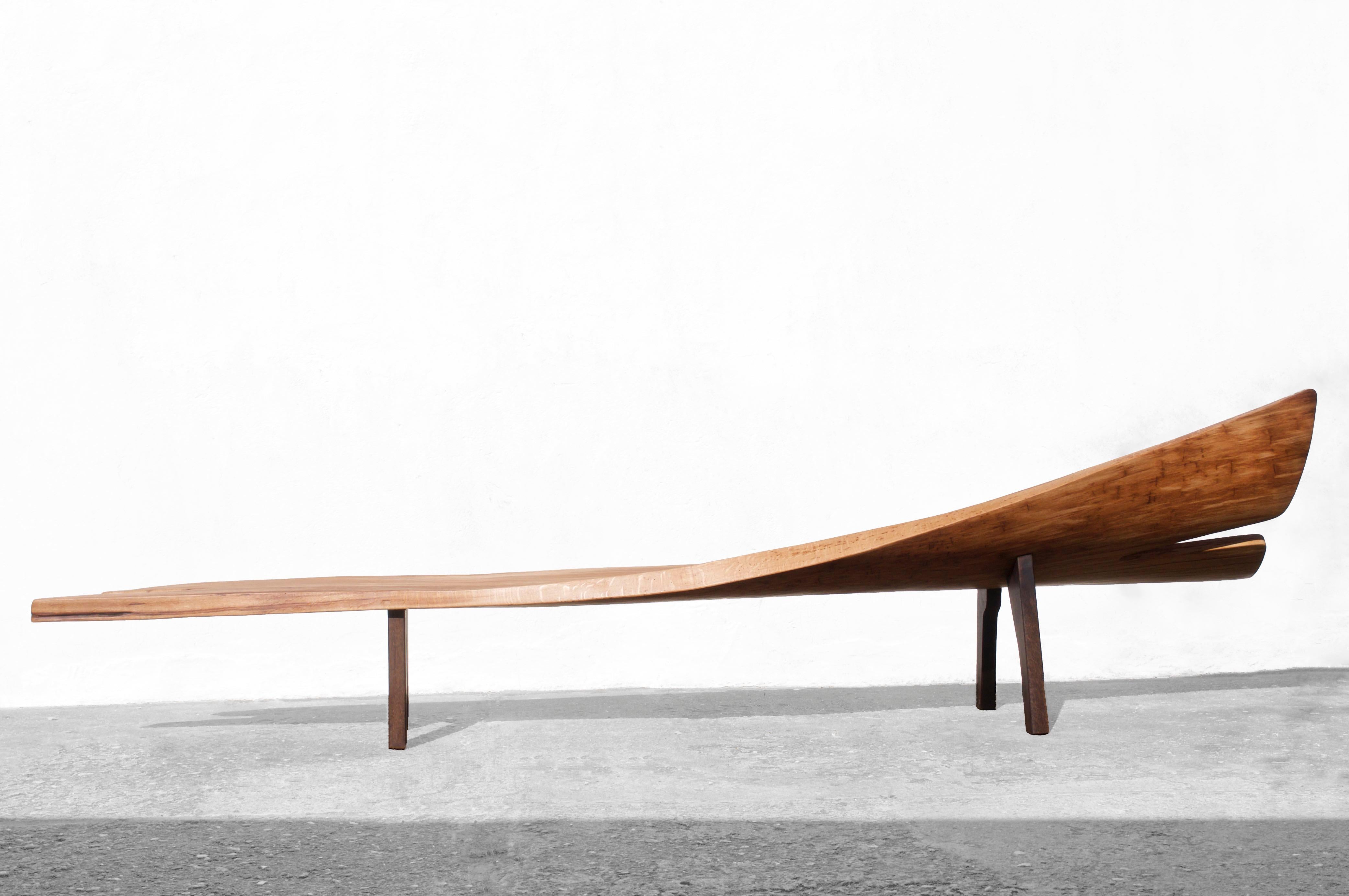 Contemporary Unique Monumental Bench Sculpted by Jörg Pietschmann For Sale