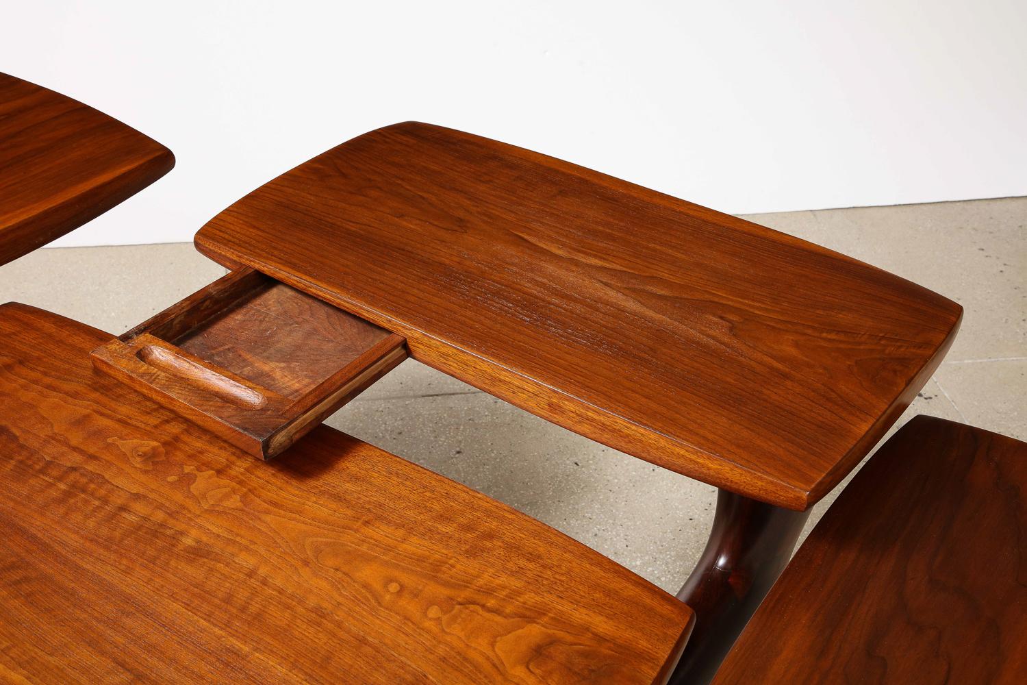Mid-Century Modern Unique Multi-Tier Desk by Eben W. Haskell Studio For Sale