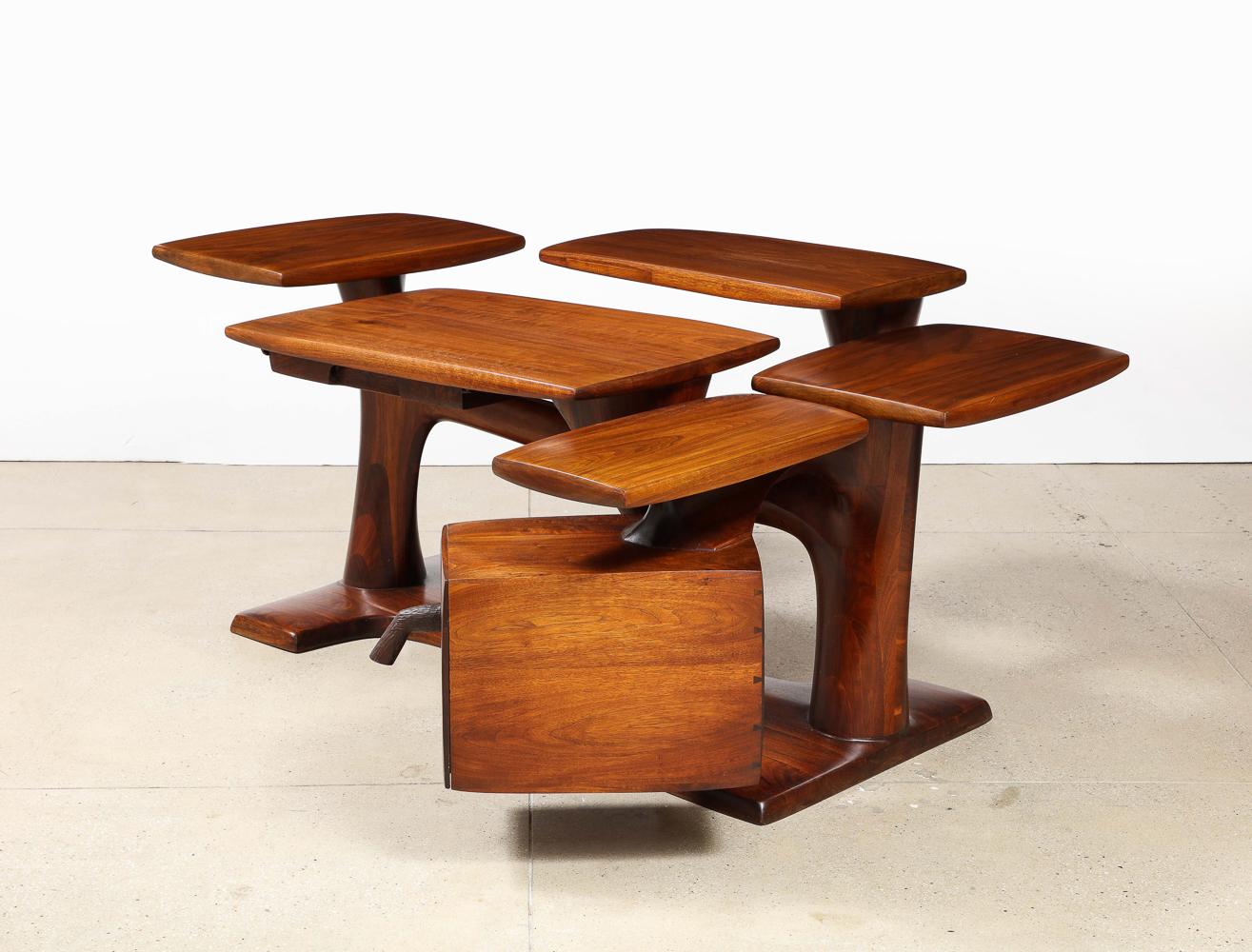 Unique Multi-Tier Desk by Eben W. Haskell Studio In Good Condition For Sale In New York, NY