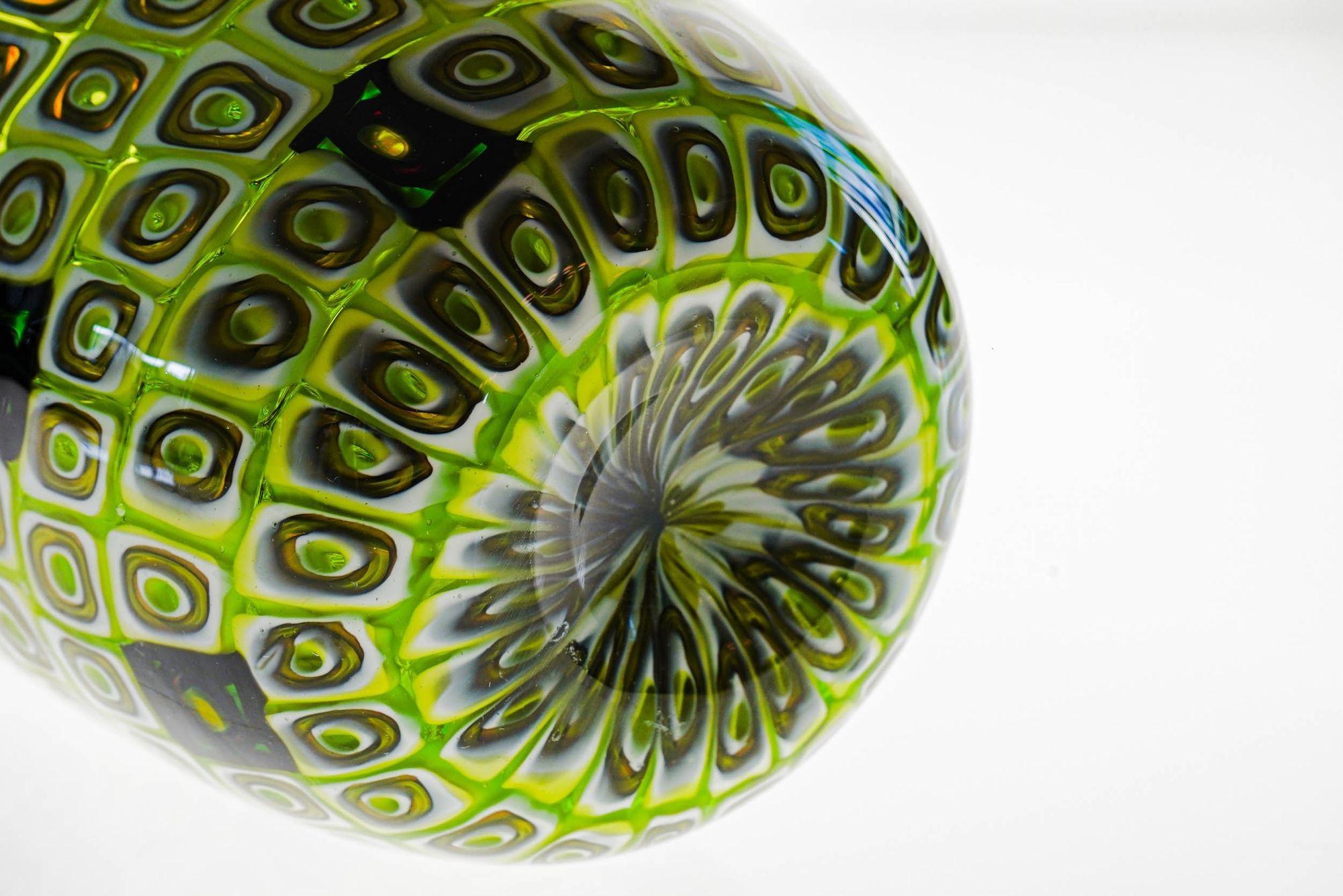 Vaso in vetro di Murano unico nel suo genere, stile Murano Romane in vendita 7