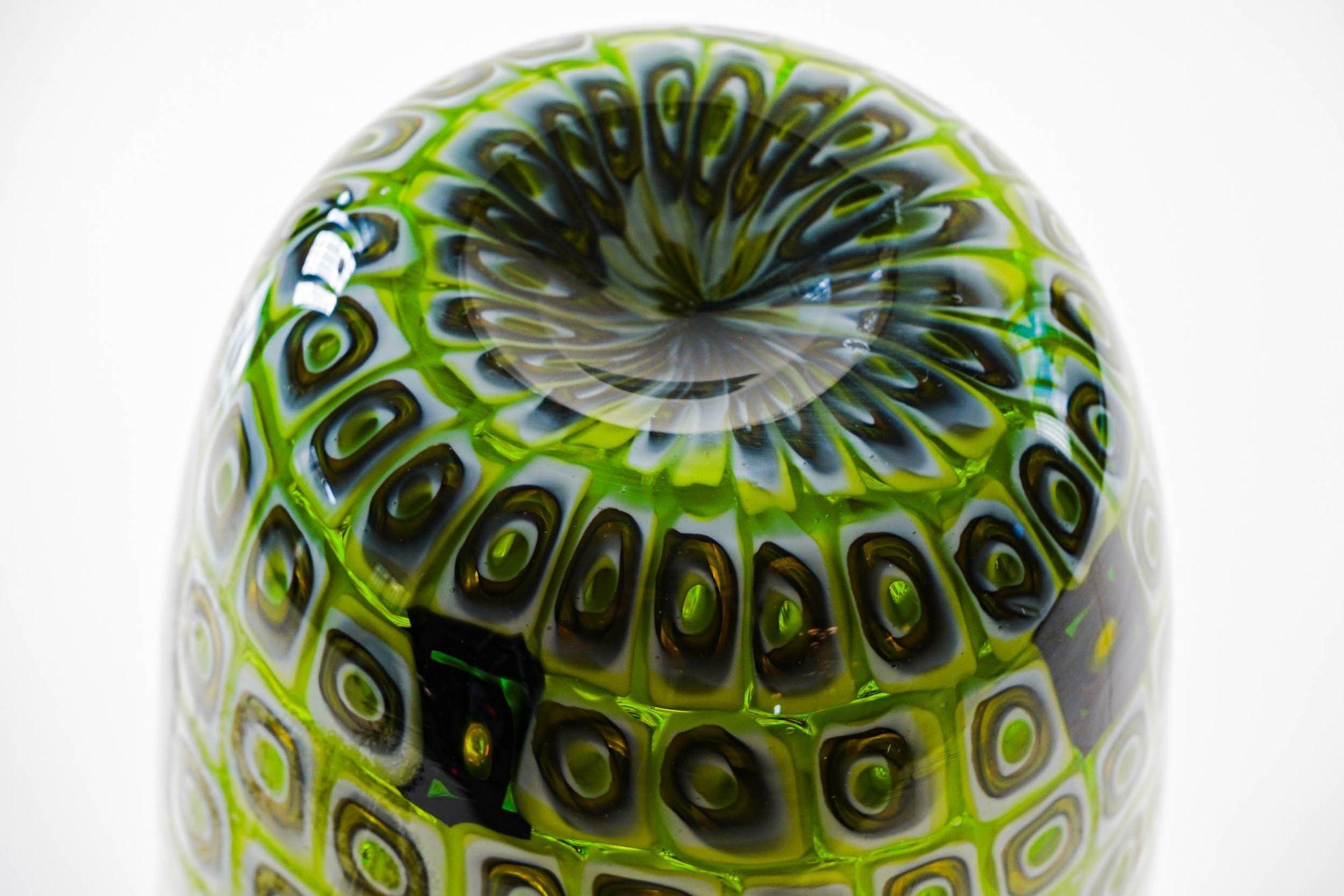 Vaso in vetro di Murano unico nel suo genere, stile Murano Romane in vendita 10