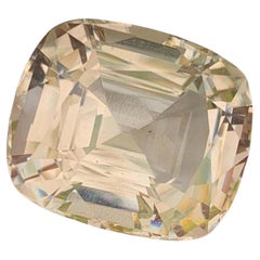 Unique Natural Topaz Gemstone: Golden Cushion Cut 75.60 CT