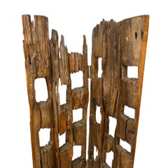Unique Natural Wood Dividers with Cutouts