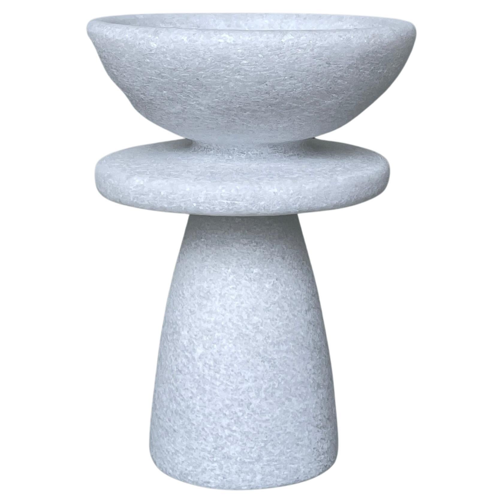 Vaso unico in marmo nassiano di Tom von Kaenel